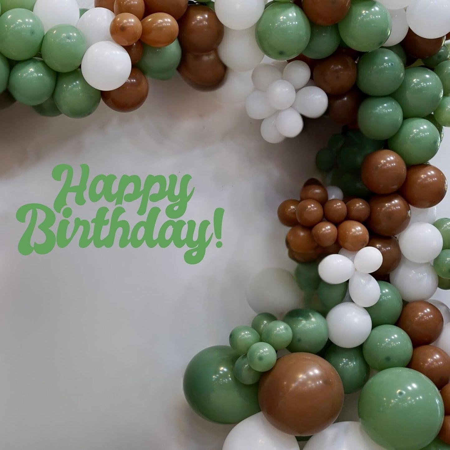 Football Balloons, 52 PCS 12 Inch Brown Bean Green White Football Printed Balloons, Football Party Decorations for Football Boys Sports Rugby Baby Shower Birthday Game Football Party Decorations