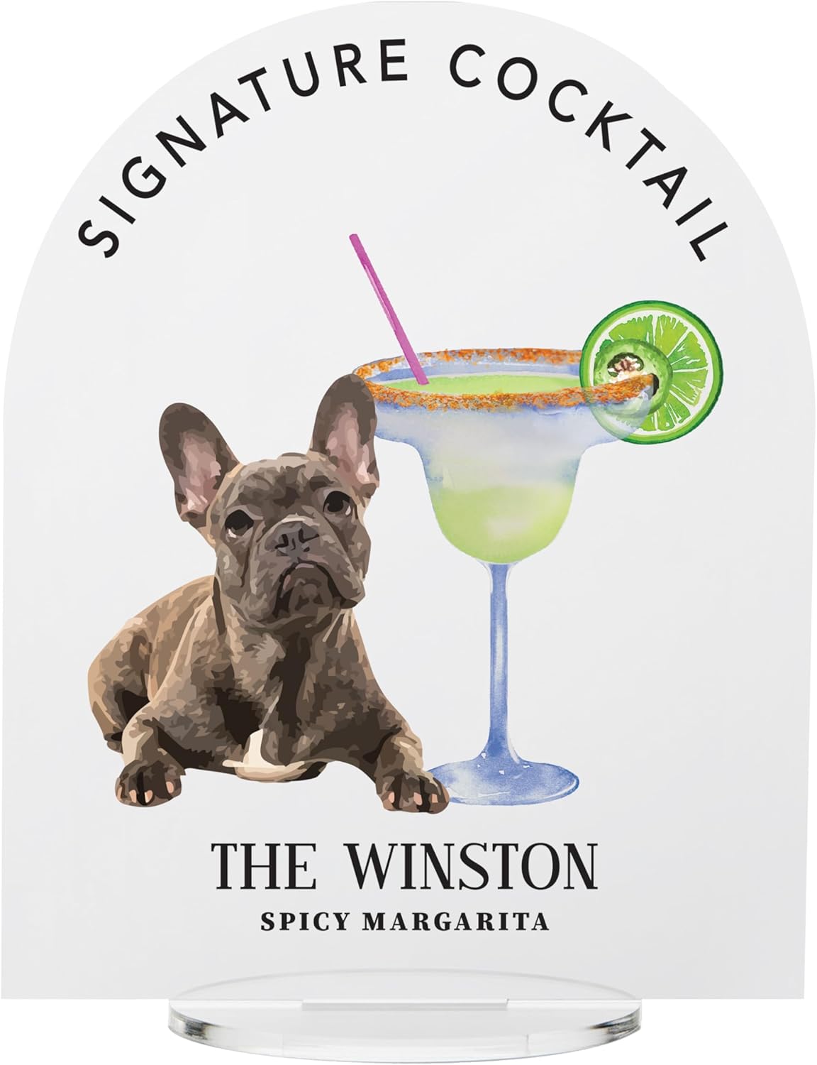 Pet Signature Drink Wedding Signs