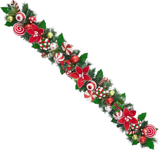 Christmas Peppermint Garland