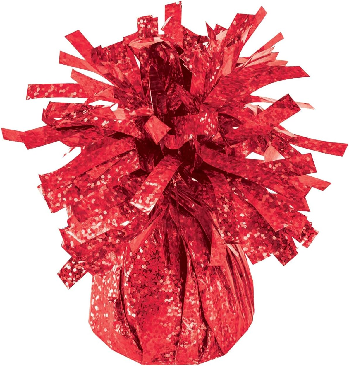 PMU Kisses Balloon Weights - Decorative Balloon Weight for Christmas, Thanksgiving, Birthday, Party Favors, Wedding & Baby Shower - 6oz. Red, Pkg/1