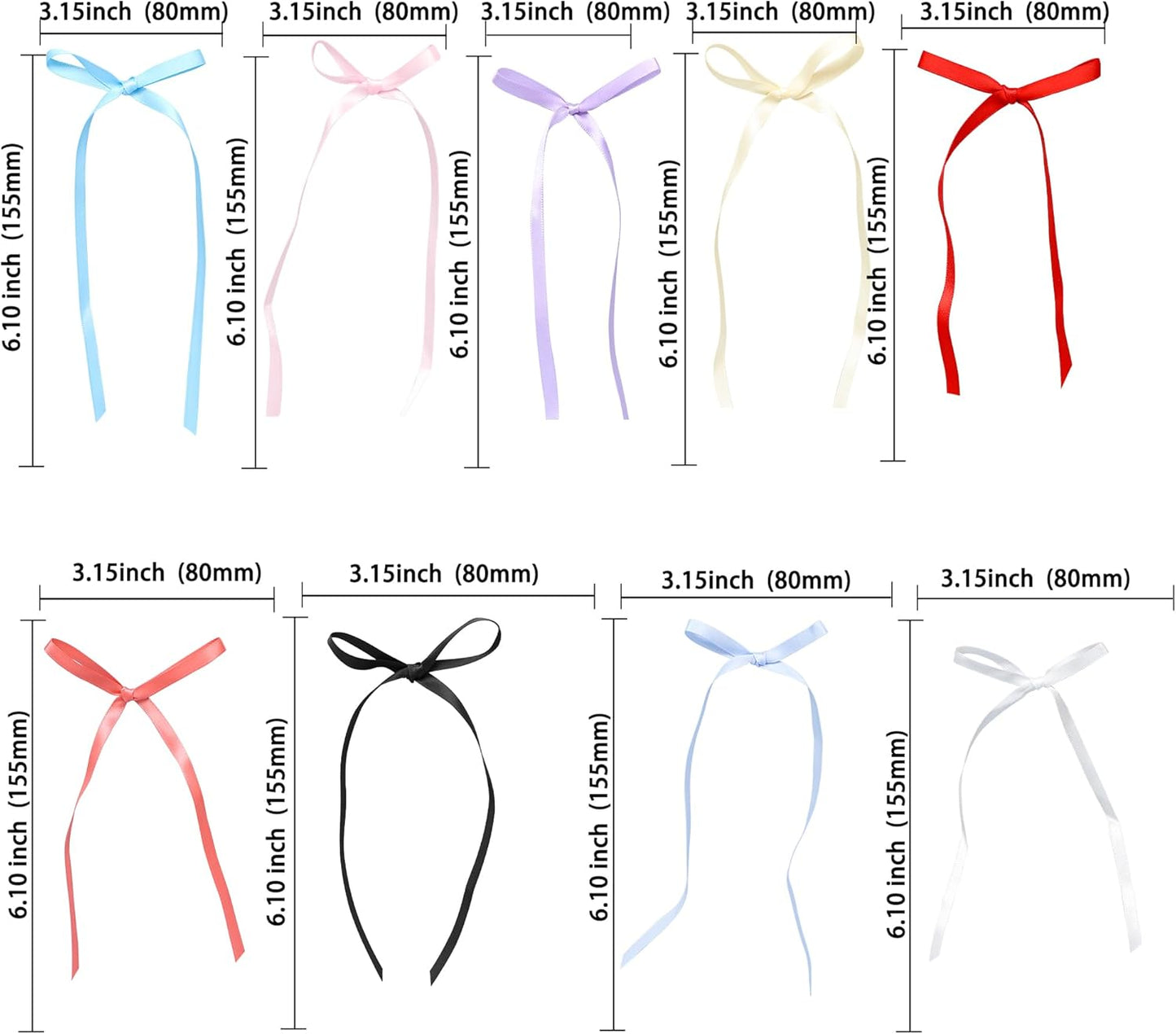 Ephlyn 30Pcs Bow Cupcake Toppers Valentine's Bowknot Ribbons Coquette Bow High Footed Cup Balloon Wall Party Decorations Cake Dessert Picks Baby Girl Birthday Wedding Party Supplies Multi