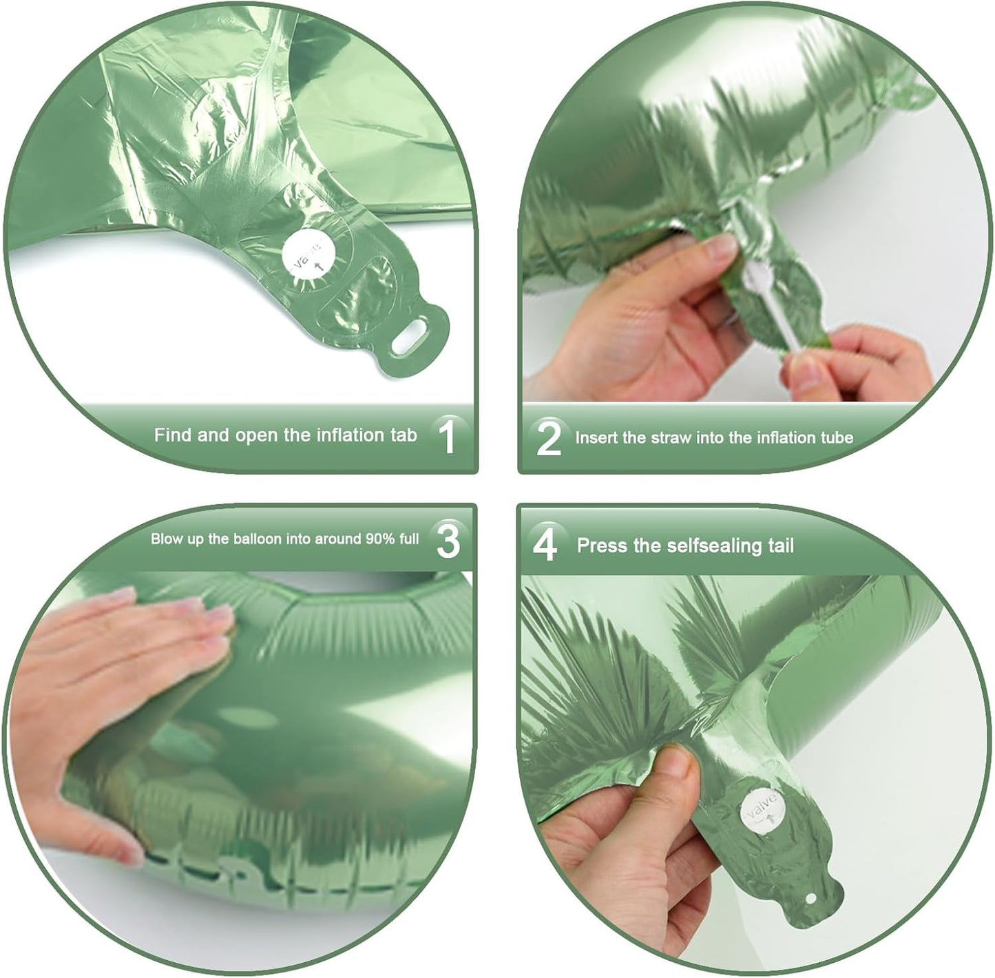 Big Sage Green 40 Inch 9 Balloon Number, Jumbo Giant 9th 19 29 39 49 99 Birthday Party Decorations, Large Oliver Green Foil Balloons Anniversary Birthday Party Engagement Decorations