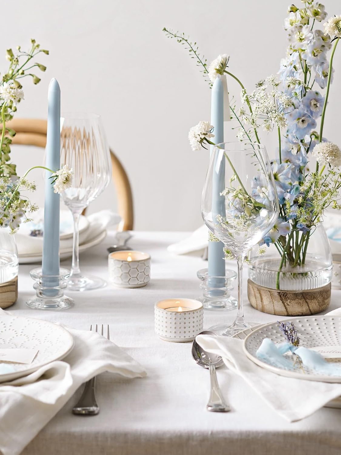 LE TAUCI Tealight Candle Holder, Embossed Ceramic Votive Candle Holders Bulk for Thanksgiving,Christmas, Wedding Table Centerpiece Decor, Set of 12, Arctic White