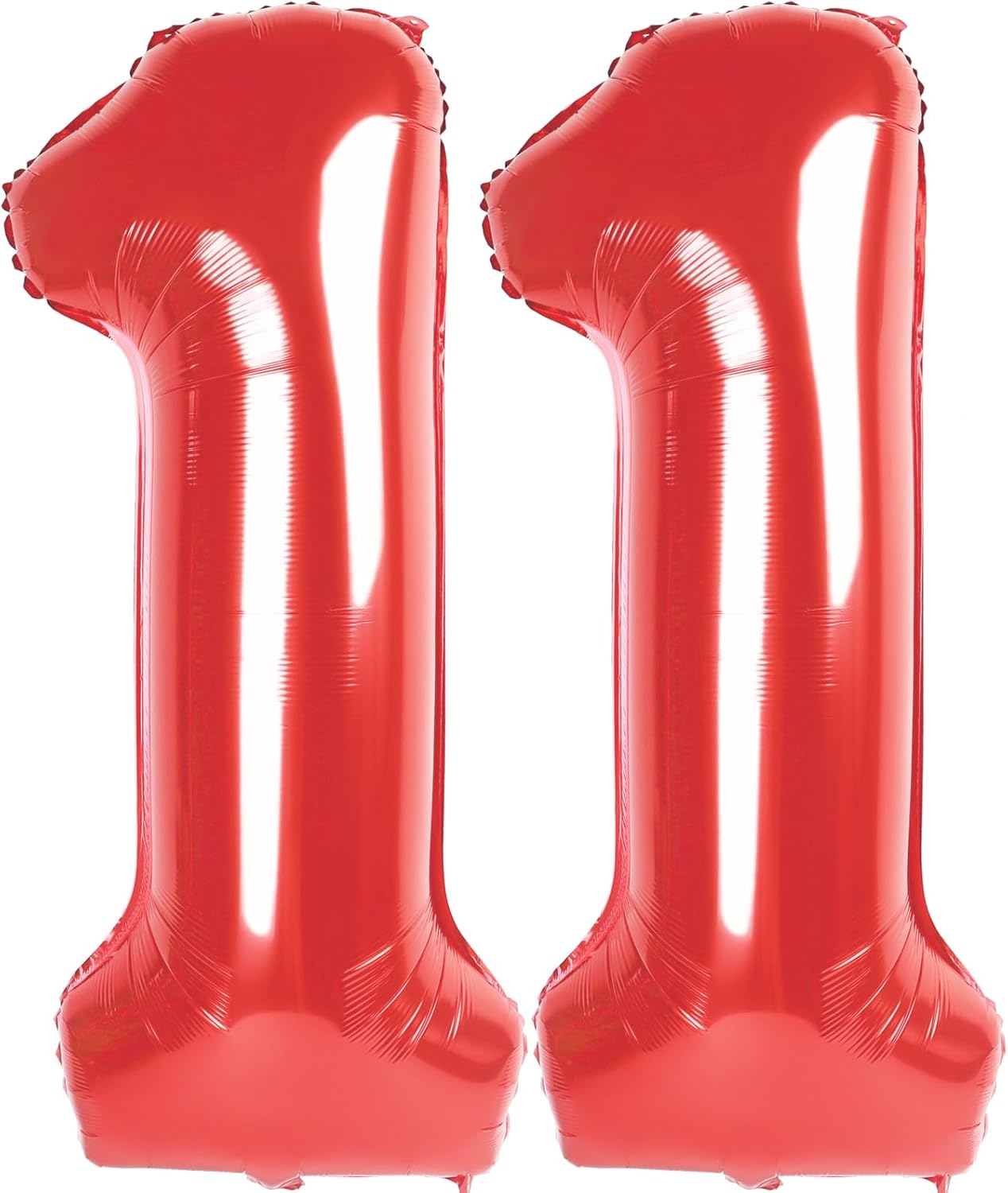 Red Number 11 Balloon 40 Inch Birthday Decorations, Number 11 Balloon Birthday Party Decorations, Anniversary Decorations Graduations Party Supplies