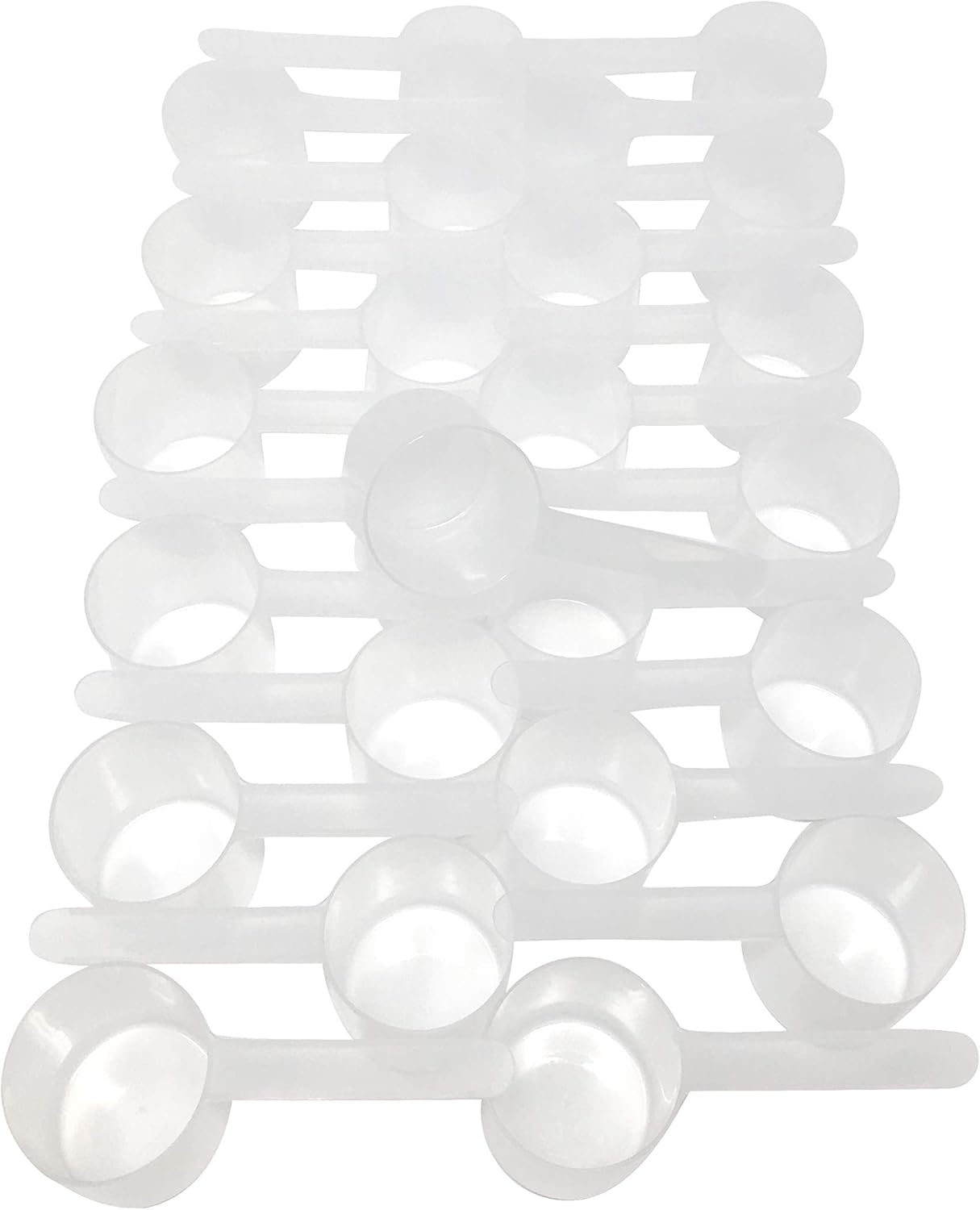 1/3 Cup (80 mL | 2.7 Oz.) Long Handle Scoop for Measuring Coffee, Pet Food, Grains, Protein, Spices and Other Dry Goods (Pack of 100)