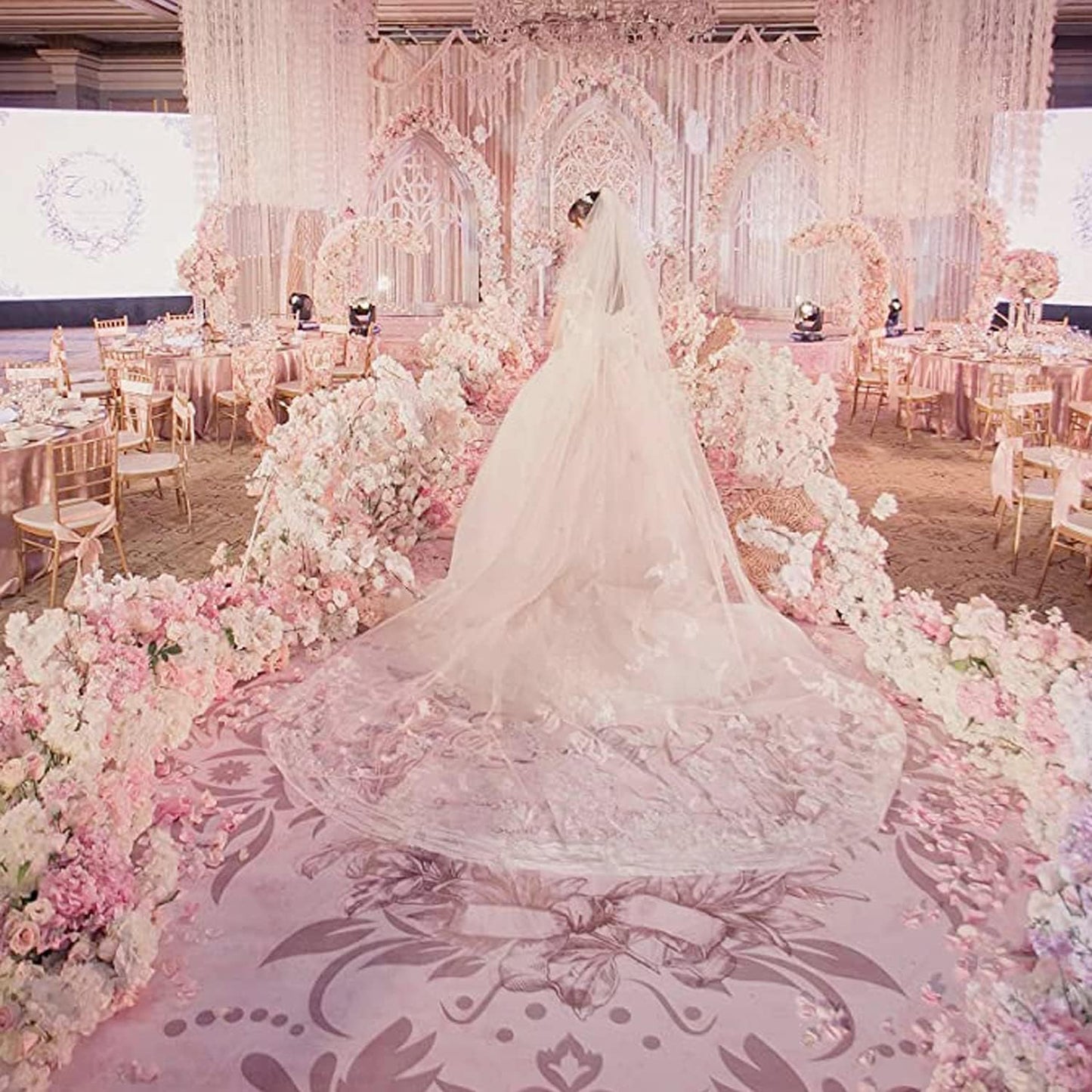 ocharzy 3000pcs Silk Rose Petals, Artificial Flower Petals for Wedding, Fake Rose Petals for Romantic Night, Flower Girl Basket Aisle Scatter, Wedding Decorations, Valentine's Day, Parties, Events