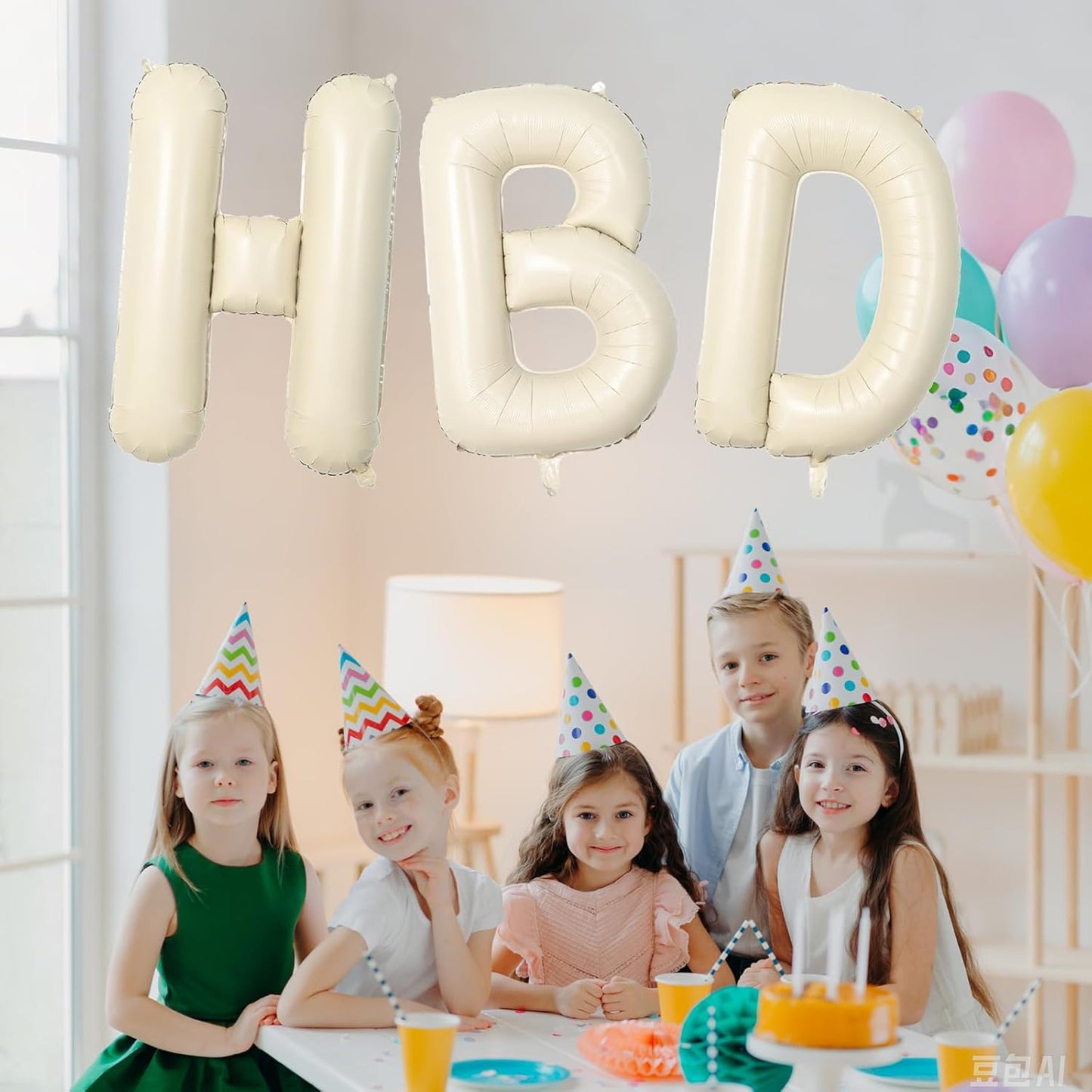 40 Inch Letter Balloons D, Big Custom A-Z Alphabet Foil Name Balloon Cream White, Self Inflating Beige Customize Helium Balloon Letters D for Women Girls Birthday Bride Baby Shower Party Decorations