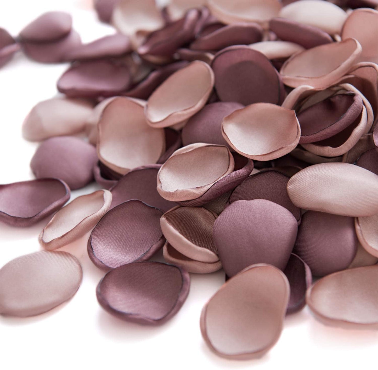 Ling's Moment Rose Petals, Silk Flower Petals for Wedding/Aisle/Flower Girl Baskets/Table Centerpiece Décor,etc.Dusty Rose Mauve 400pcs