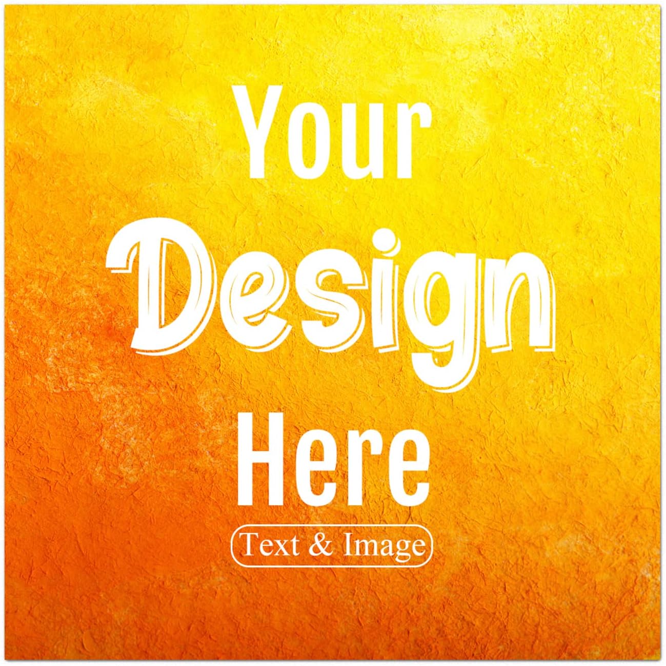 100-500 Custom Stickers Personalized Labels, Customized Stickers with Any Image Logo and Text. Custom Stickers for Business Logo Labels,etc. (Square,1 Inch)