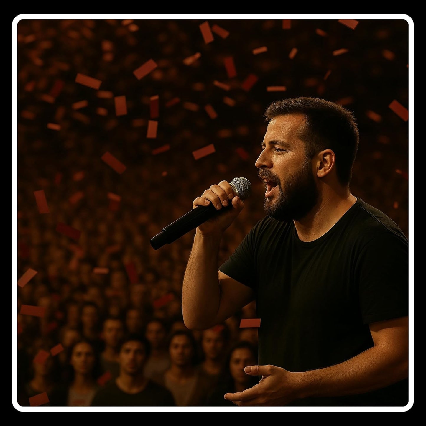 Ultimate Confetti, Rectangular Biodegradable Confetti - Maroon Fluttering Tissue Paper Confetti for Cannon and Launcher use - Wedding Confeti, Birthday, Parties and Live Events - 1 lb, 16 oz