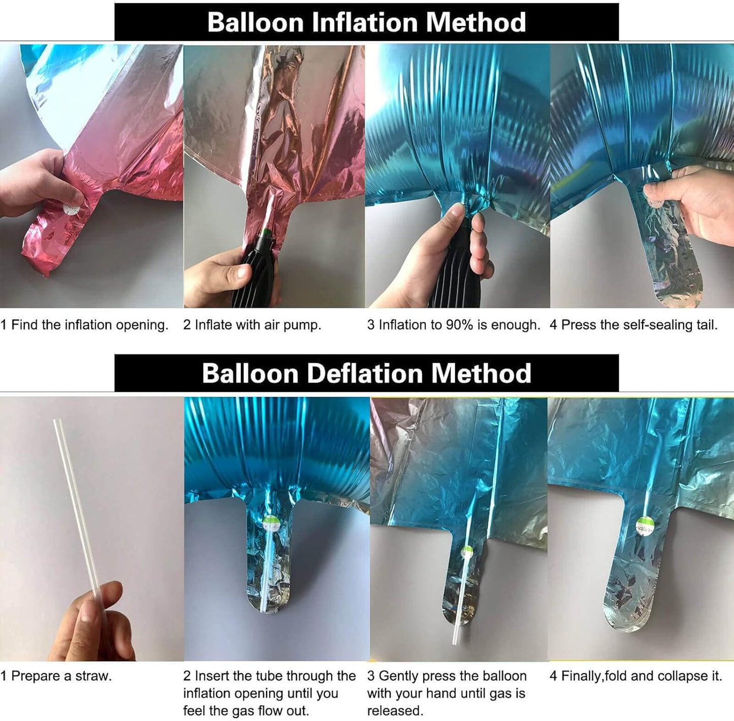 10Pcs Red Foil Heart Shaped Balloons 18 Inch Heart Mylar Balloons For Baby Shower Wedding Valentine Decorations Love Balloons Party Decorations