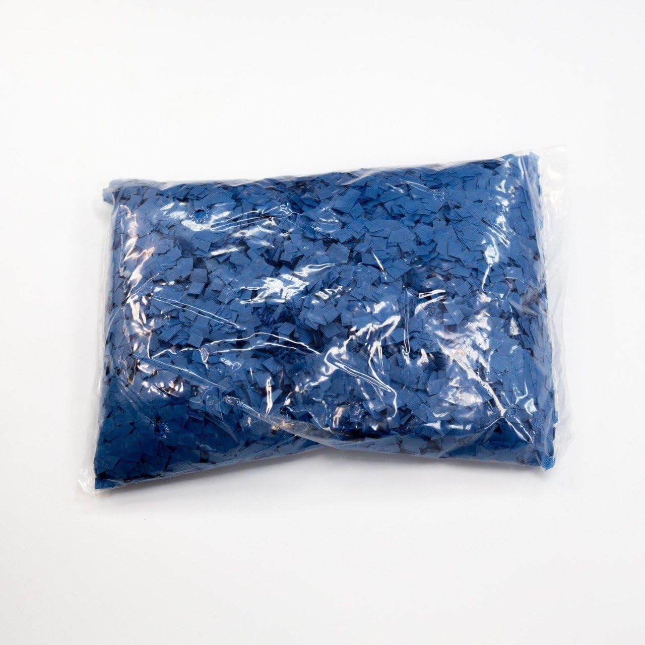 Ultimate Confetti Biodegradable Dark Blue, Dark Blue Color - Fluttering Tissue Paper Squares for Confetti Cannon and Launcher Use, Table Decorations, and More (20 Handfuls per Bag, 1 lb)