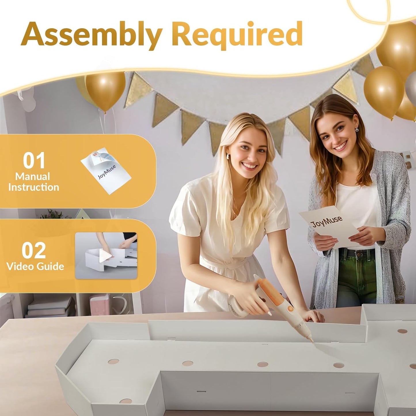 JoyMuse 4FT Marquee Light Up Letters,Large Marquee Letters 4 Feet Tall for Marry Me Proposal Decorations Big 4FT Letters with Lights for Baby Shower Party Decor, Letter W