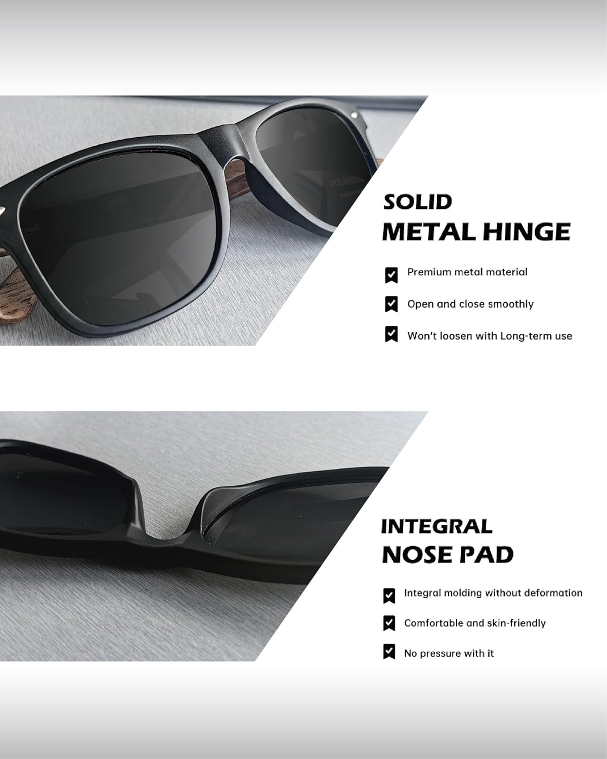 Bride and Groom Polarized Sunglasses for Wedding – UV400 Protection, Lightweight & Stylish Couple Sunglasses