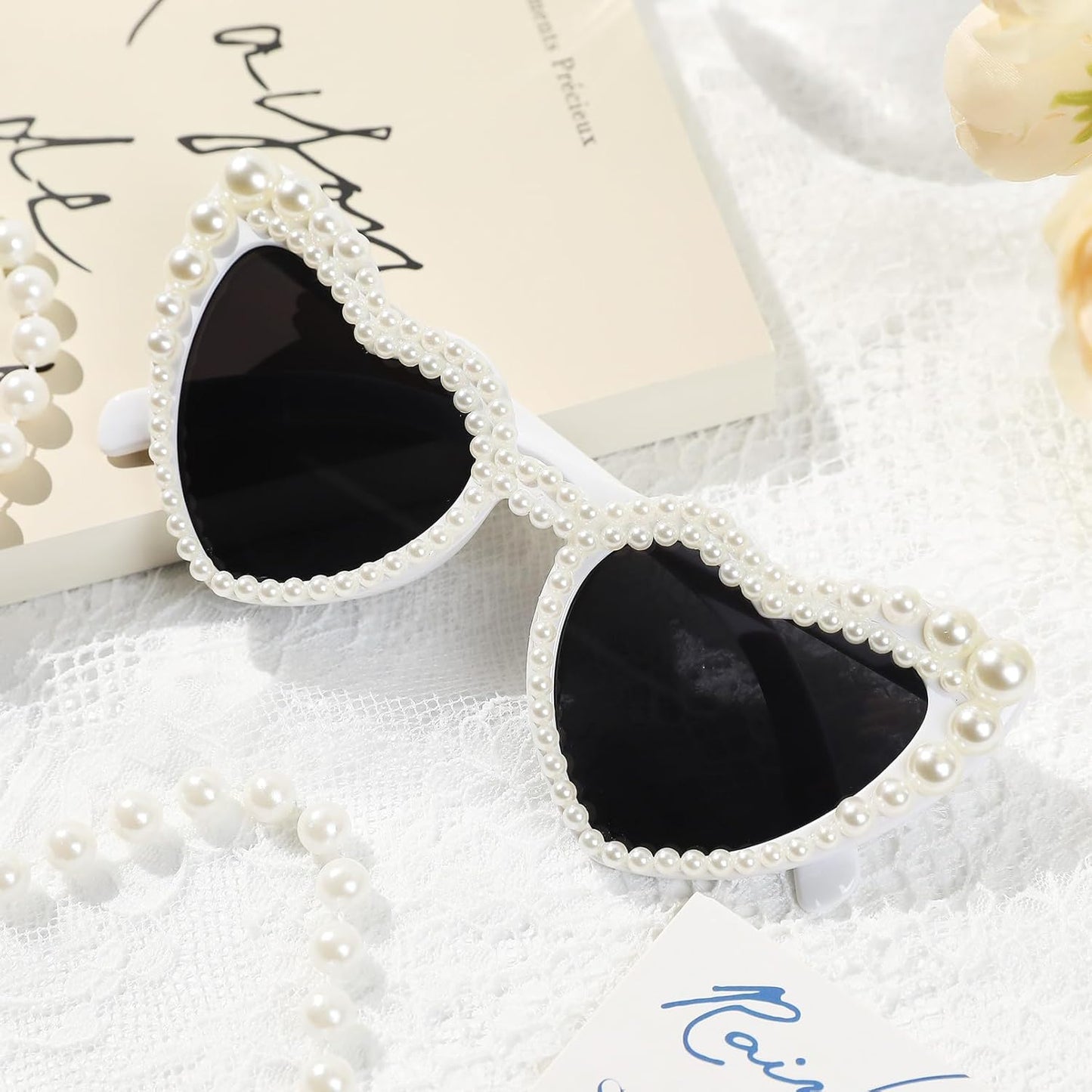 YOGFIT Heart Sunglasses for Women Fashion Classic Love Eye Protection Sunglasses Vintage Cute Heart Sunglasses