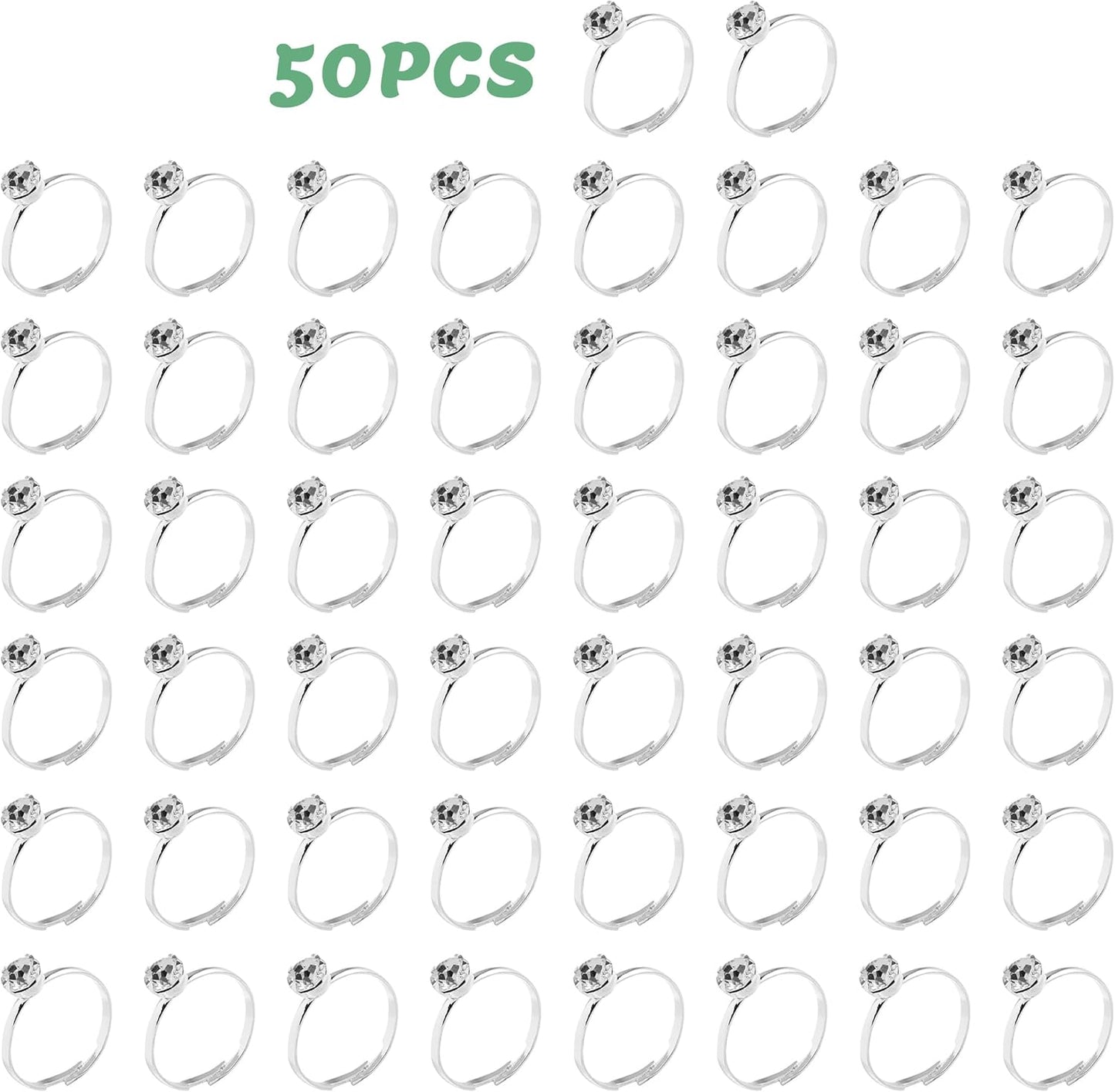 Don't Say Bridal Games, Put A Ring On It Bridal Shower Games,50 Metal rings, Bridal Shower Decorations, Bachelorette Party Games, Wedding Shower Supplies-DSB05