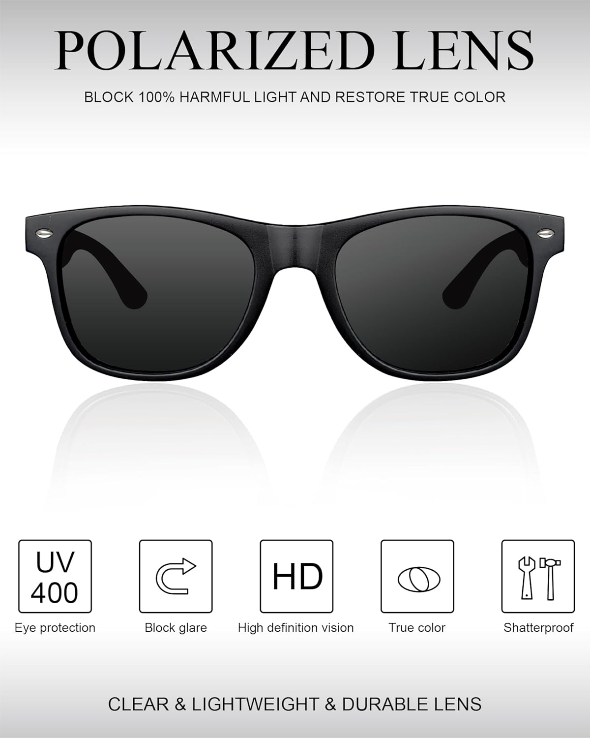 Bride and Groom Polarized Sunglasses for Wedding – UV400 Protection, Lightweight & Stylish Couple Sunglasses