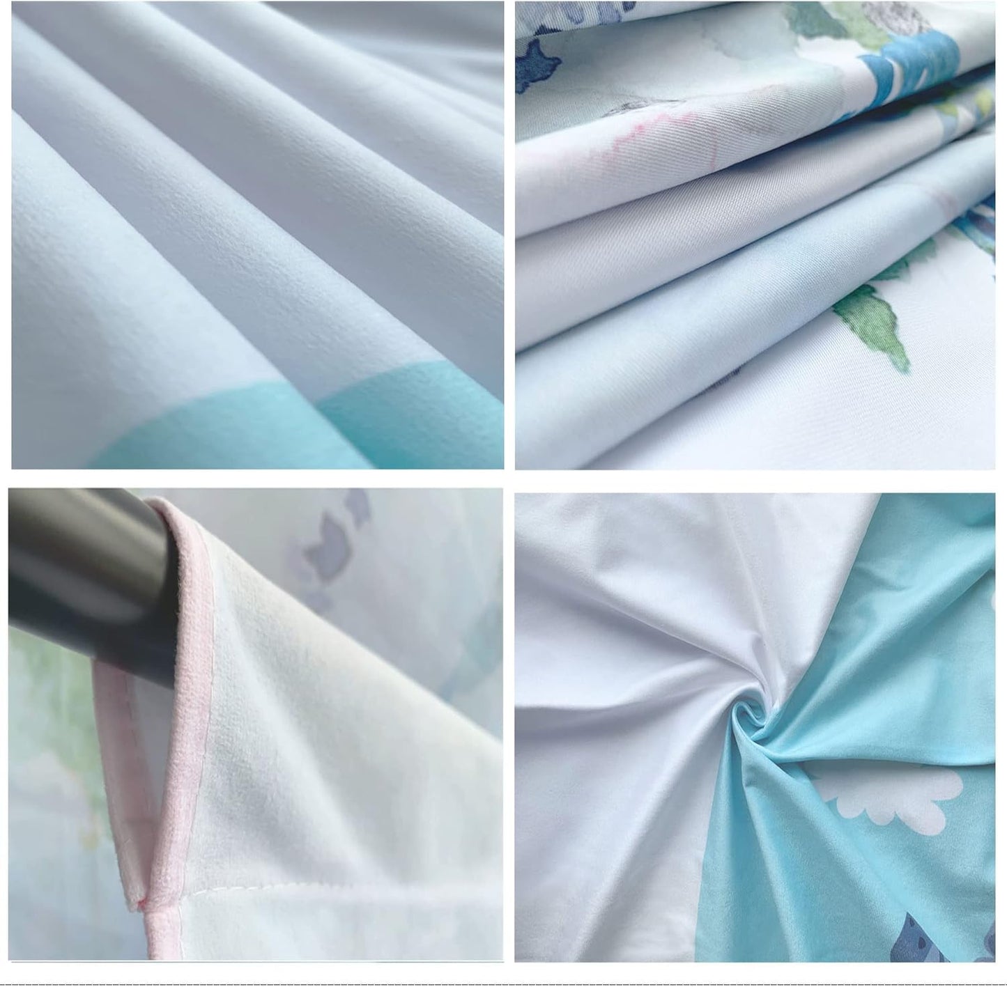 6.5x10ft Aqua Abstract Solid Photography Backdrops Gradient Portrait Photo Booth Background for Photographyer