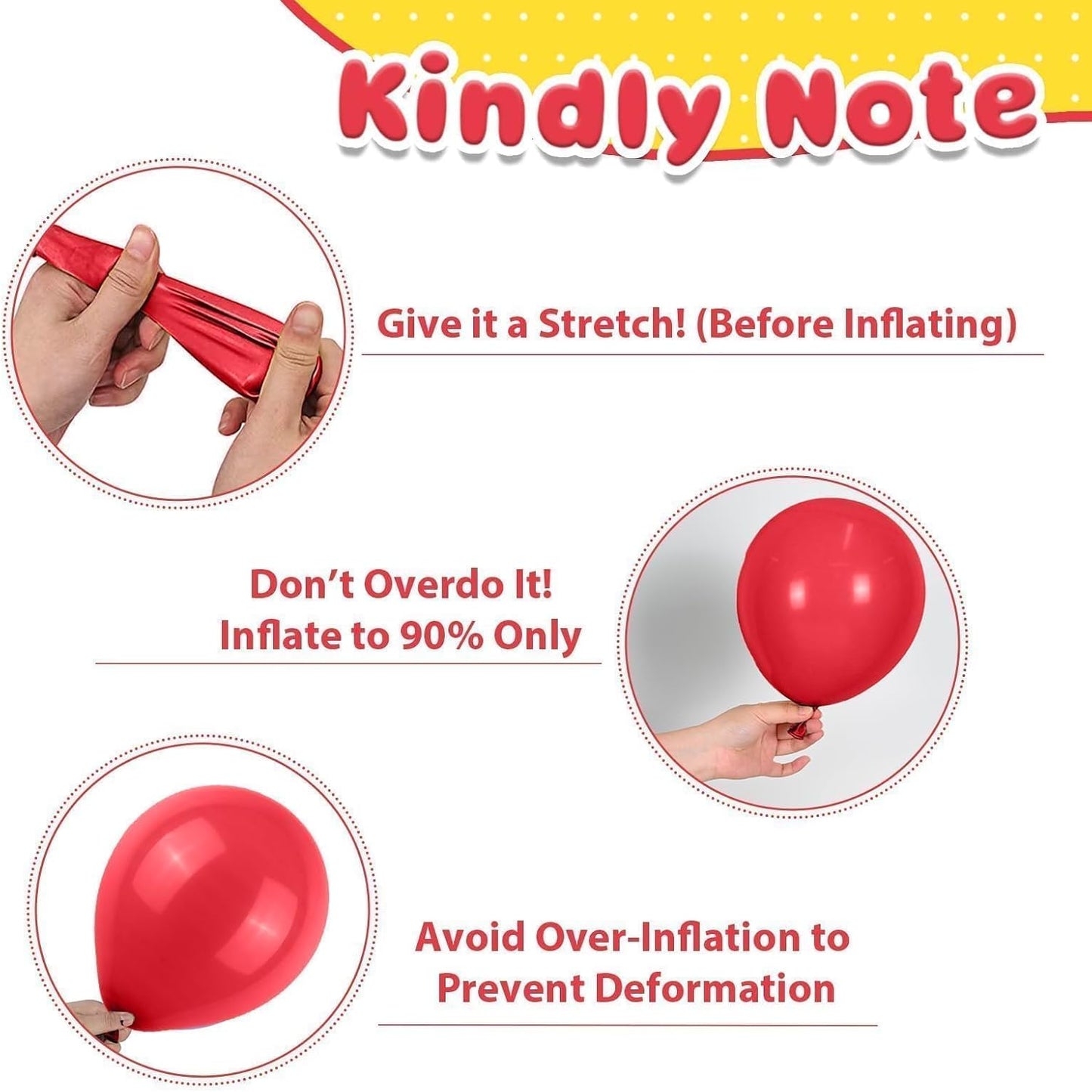 Red Blue Yellow Balloons,Carnival Birthday Party Balloons with Foil Star Balloon, for Boy Girls Birthday Baby Shower Carnival Theme Party Supplies