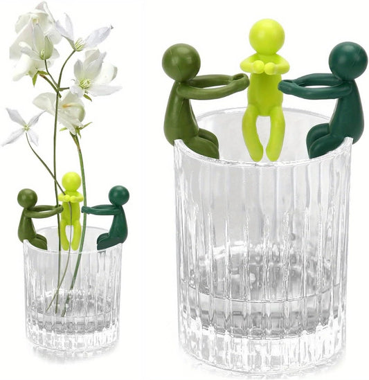 24-pcs Plant Propagation Buddy, Plant Cutting Holder for Stems, Sprouts and Shoots, Plant Propagation Friends for an Indoor Garden or a Plant Propagation Station (24, Green)