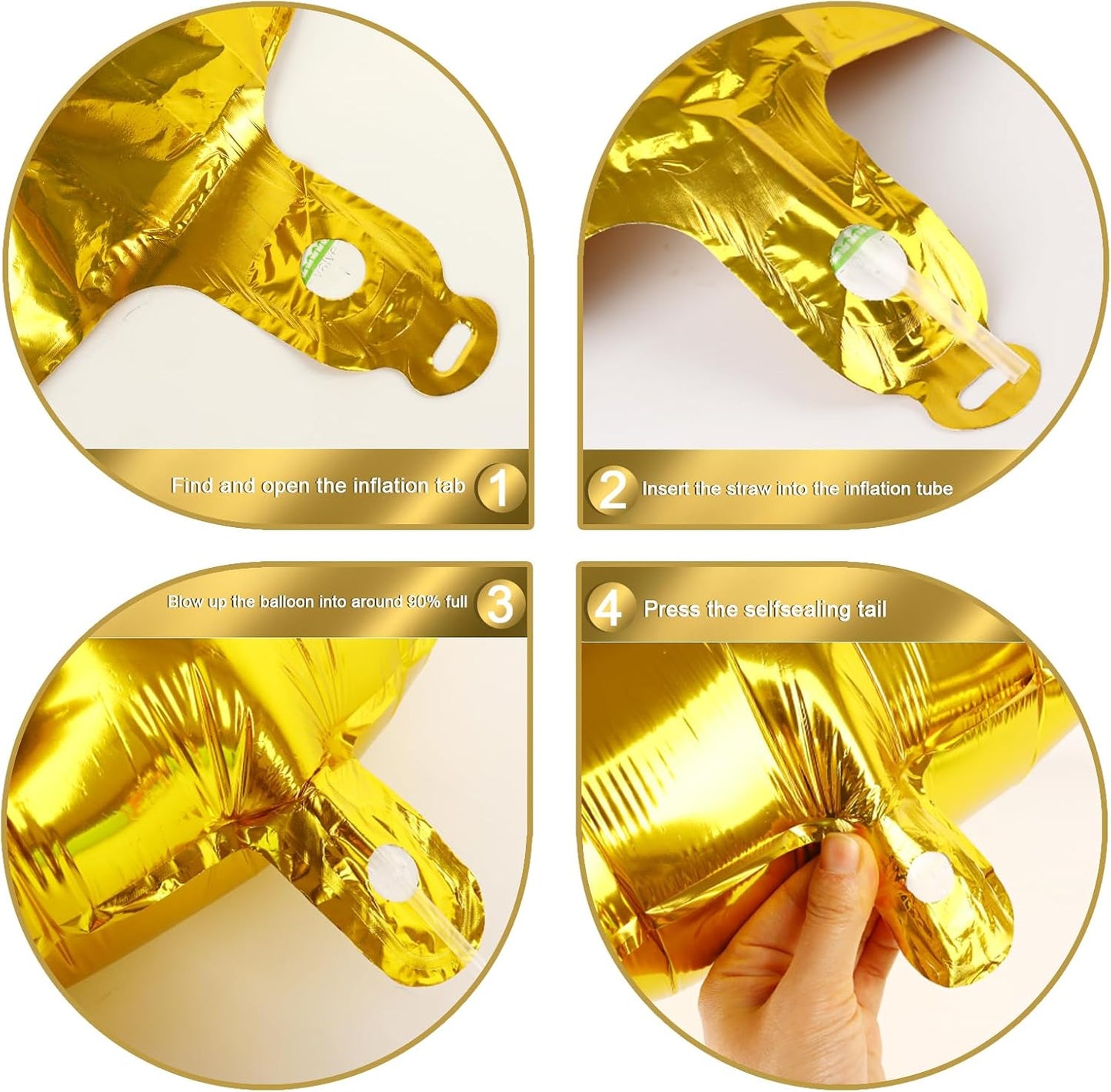 Foil 40 Inch Big Gold 29 92 Balloon Number, Giant Happy 29 92 Birthday Party Supplies, Large 29 92 Balloons Anniversary Party Engagement Decorations