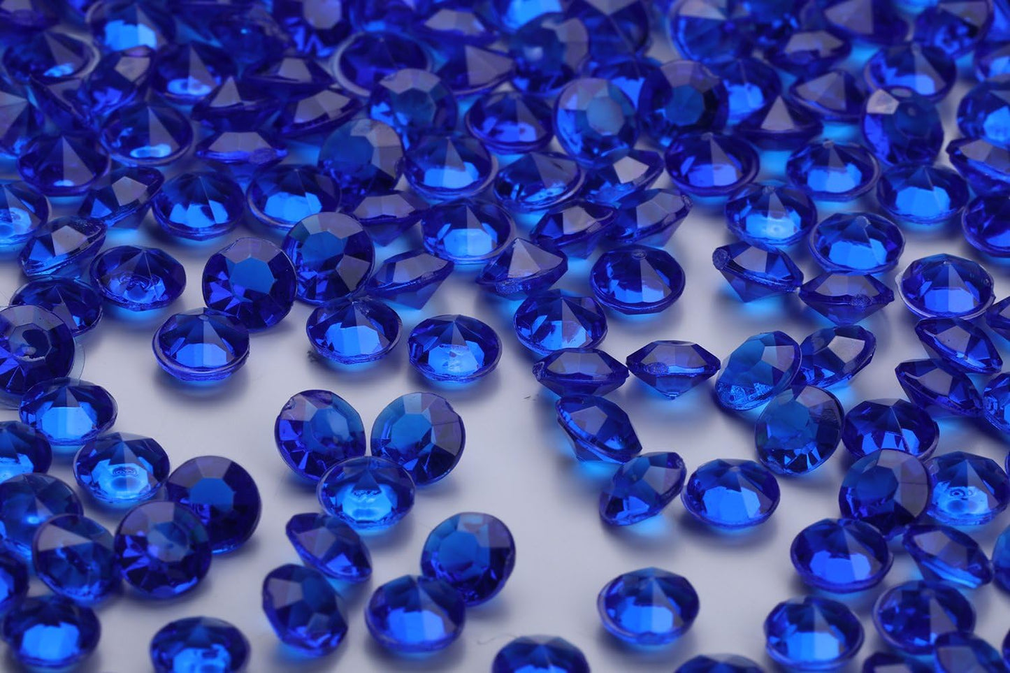 5000 pcs/Pack Wedding Table Scatter Confetti Crystals Acrylic Diamonds 6 mm Rhinestones for Wedding, Bridal Shower, Vase Beads Decorations (6mm, RoyalBlue)