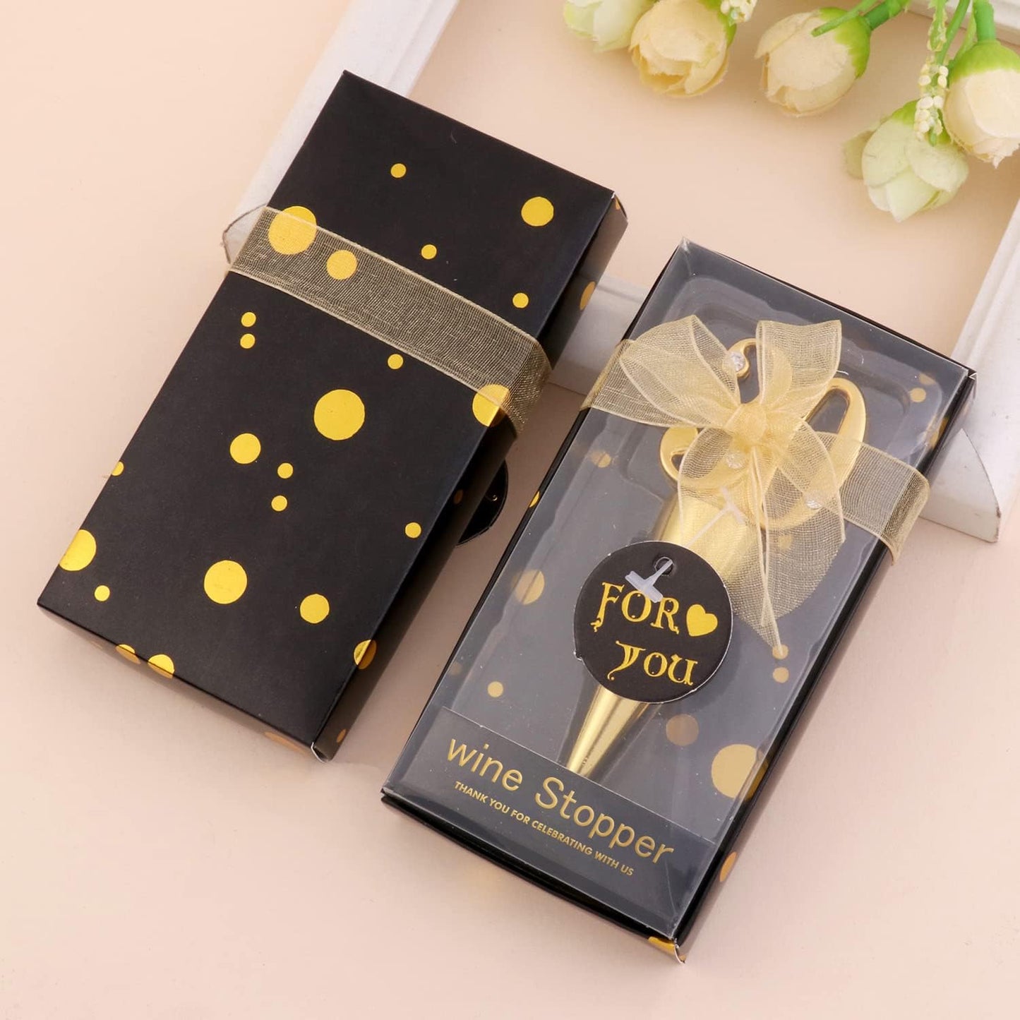 24 Pack 30th Birthday Favors For Guests 30 Wine Bottle Stoppers With Gift Box For Wedding Anniversary Party Favor Decoration Gifts