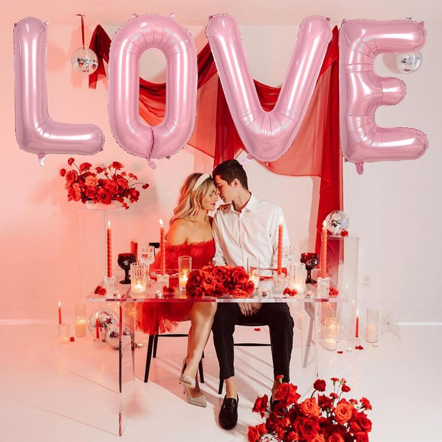 Big Letter Balloon H Pastel Pink, Mylar Alphabet Customize Name Balloon Letter Light Pink, Self Inflating Baby Pink Foil H Custom Letter Balloon for Girls Women Birthday Party Baby Shower Decoration