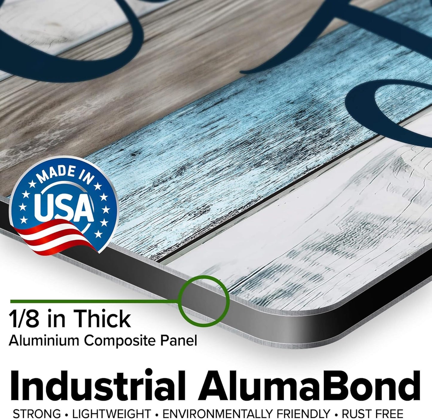 Custom Sign, Custom Street Sign, 11 Font Colors, 13 Font Styles, 4 Hole Options, 22 Sizes, 12x18 Inches, Rust Free DiBound, Fade Resistant, Made in USA by My Sign Center (Coastal)