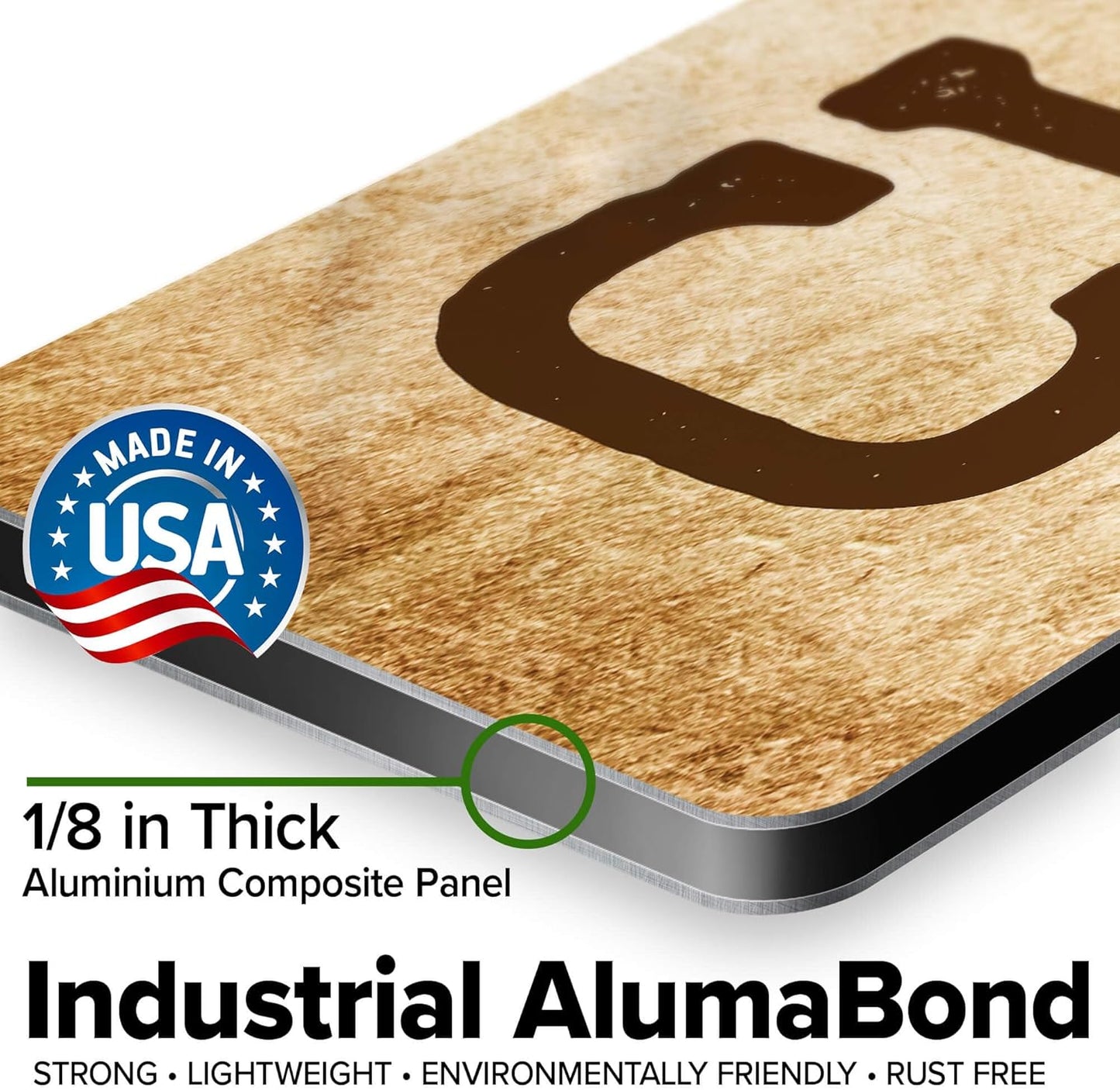 Custom Sign, Custom Street Sign, 11 Font Colors, 13 Font Styles, 4 Hole Options, 22 Sizes, 6x36 Inches, Rust Free DiBound, Fade Resistant, Made in USA by My Sign Center (Vintage)