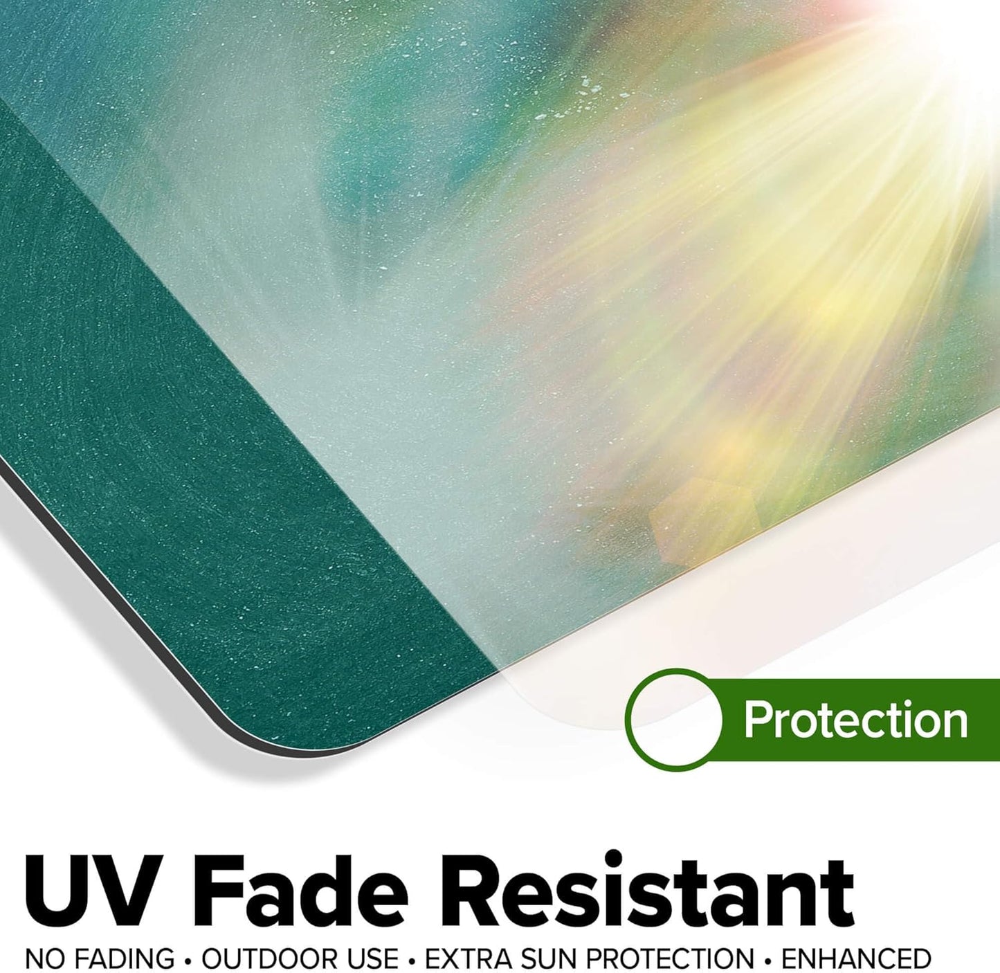 Custom Sign, Custom Street Sign, 11 Font Colors, 13 Font Styles, 4 Hole Options, 22 Sizes, 18x24 Inches, Rust Free DiBound, Fade Resistant, Made in USA by My Sign Center (Chalkboard Green)