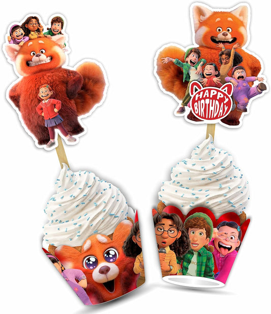 Seyal® Trning Red Cupcake Wrapper