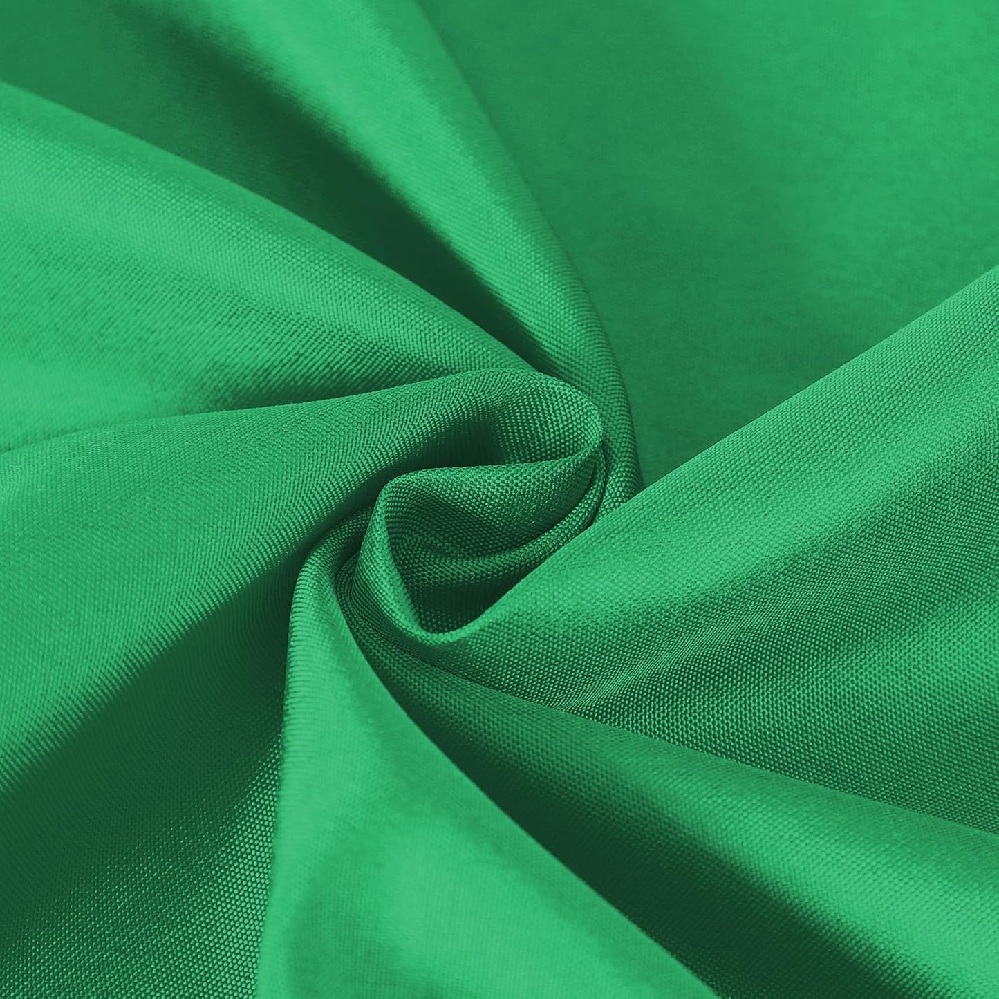 108 inch Round Tablecloth Washable Polyester Table Cloth Decorative Table Cover for Wedding Party Dining Banquet（108 inch,Emerald）