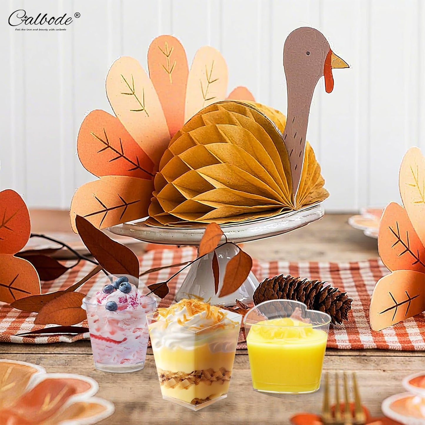 360 Pack 5oz 6oz Dessert Cups with Lids and Spoons, 3 Styles Clear Plastic Appetizer Cups for Halloween Party Disposable Mini Parfait Cups for Serving Fruit Trifle Mousse Ice Cream and Pudding