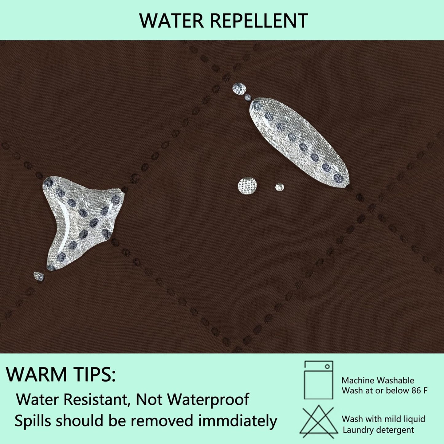 Reversible Sofa Covers Couch Cover Furniture Protector for Dogs Elastic Straps Water Resistant(Sofa,Brown/Beige)