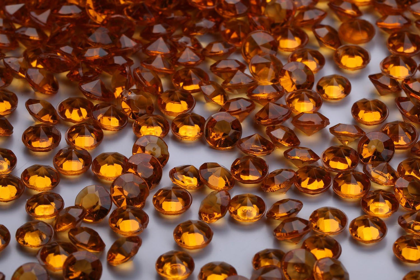 5000 pcs/Pack Wedding Table Scatter Confetti Crystals Acrylic Diamonds 6 mm Rhinestones for Wedding, Bridal Shower, Vase Beads Decorations (6mm, Coffee)