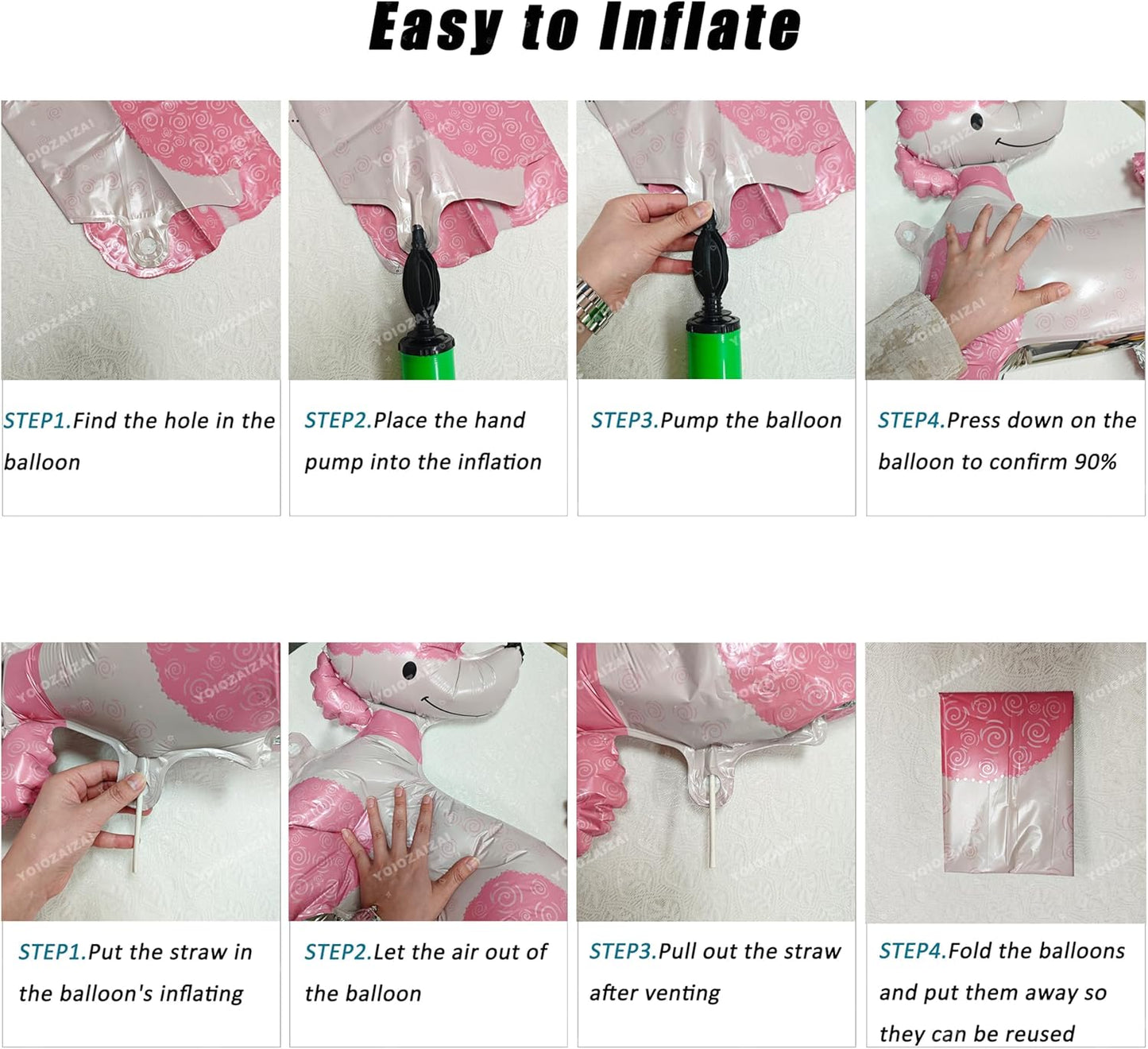 2PCS Self Standing Dog Animal Balloons Teddy Dog Cute Pet Puppy Birthday Foil Balloon For Kids Gift Animal Dog Themed Birthday Baby Shower Pet Party Decorations Supplies