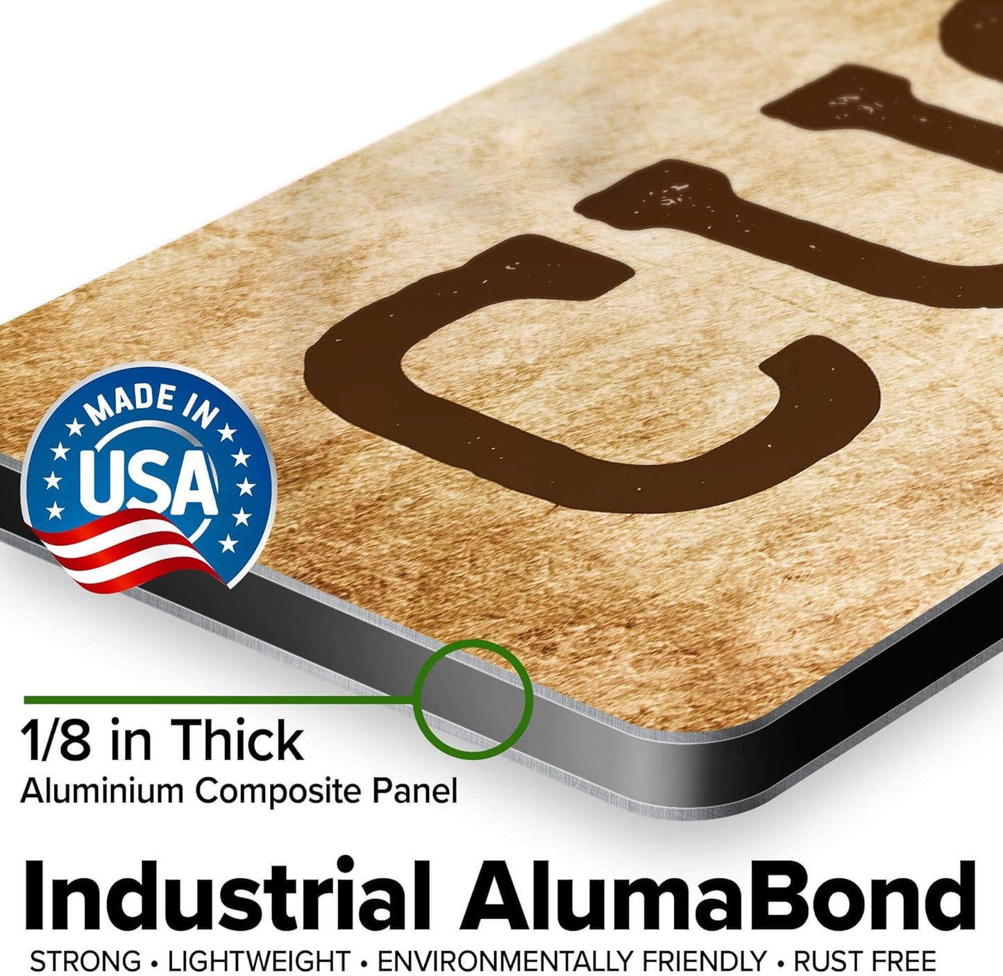 Custom Sign, Custom Street Sign, 11 Font Colors, 13 Font Styles, 4 Hole Options, 22 Sizes, 6x30 Inches, Rust Free DiBound, Fade Resistant, Made in USA by My Sign Center (Vintage)