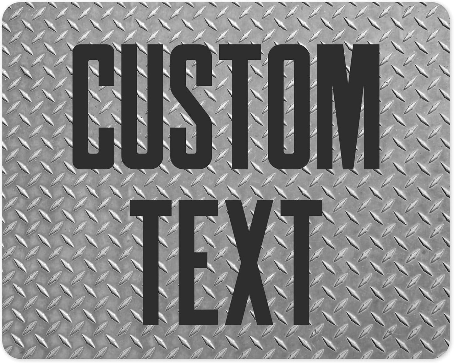 Custom Sign, Custom Street Sign, 11 Font Colors, 13 Font Styles, 4 Hole Options, 22 Sizes, 24x30 Inches, Rust Free DiBound, Fade Resistant, Made in USA by My Sign Center (Diamond Metal)