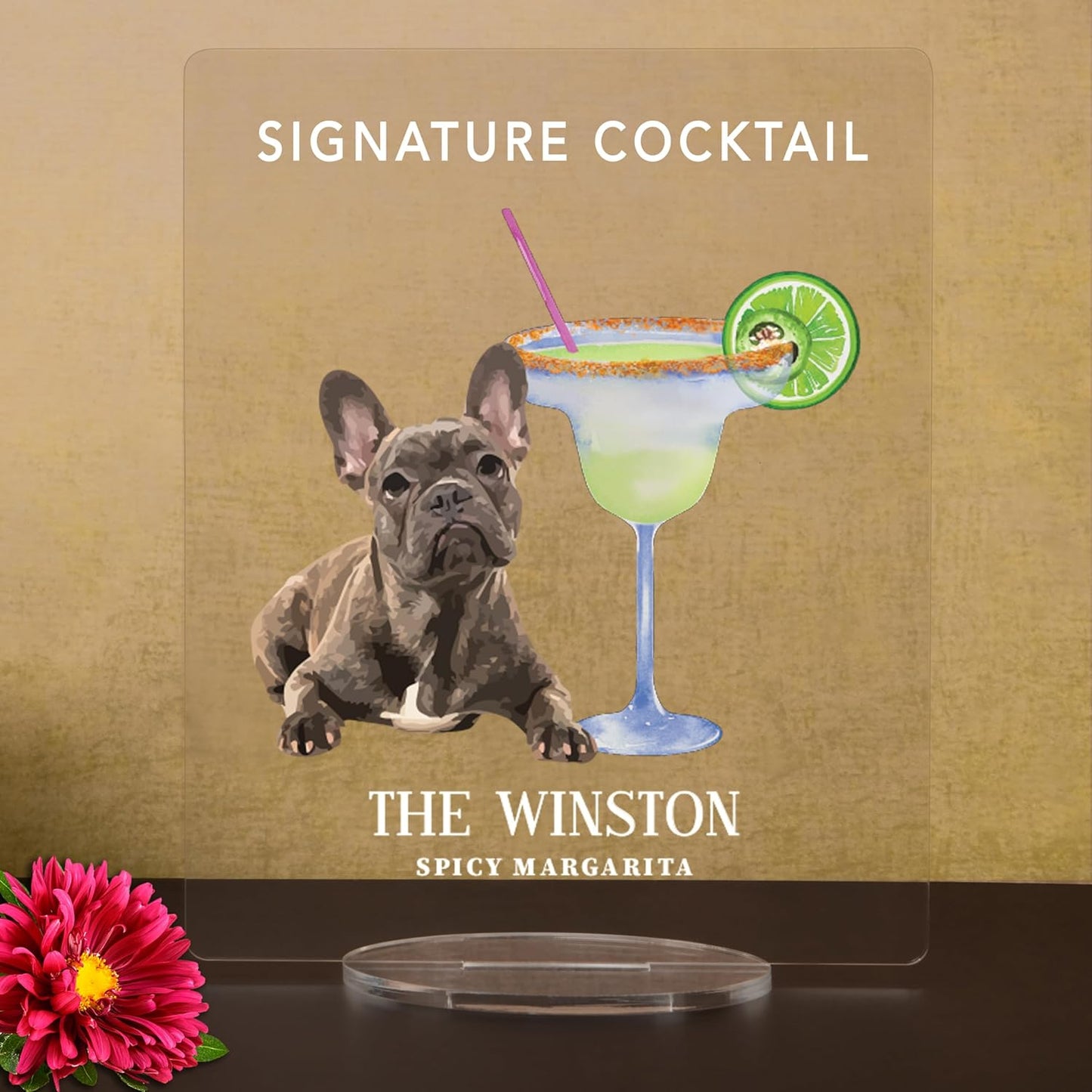 Pet Signature Drink Wedding Signs