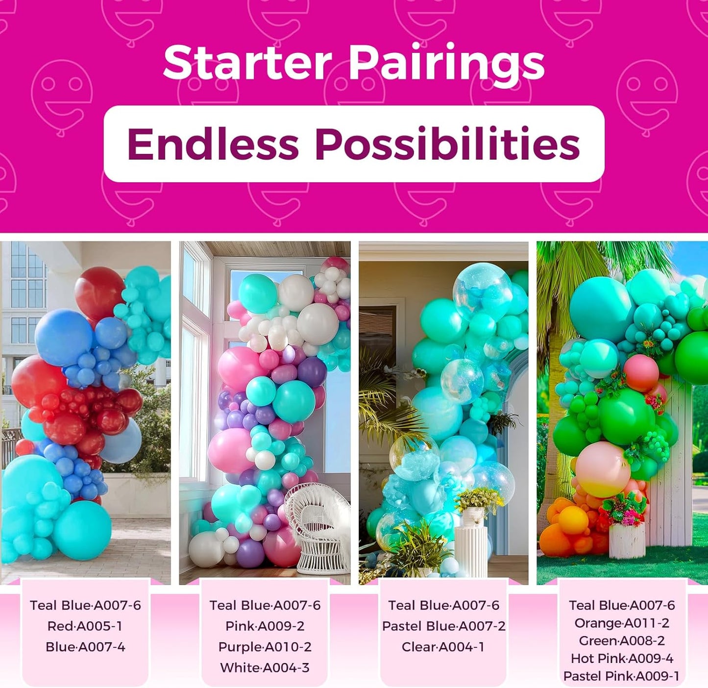 Bezente Teal Balloons 18 Inch - 30 Pack Large Thick Teal Balloons Big Round Turquoise Latex Balloon for Wedding Bridal Shower Birthday Party Backdrop Decorations