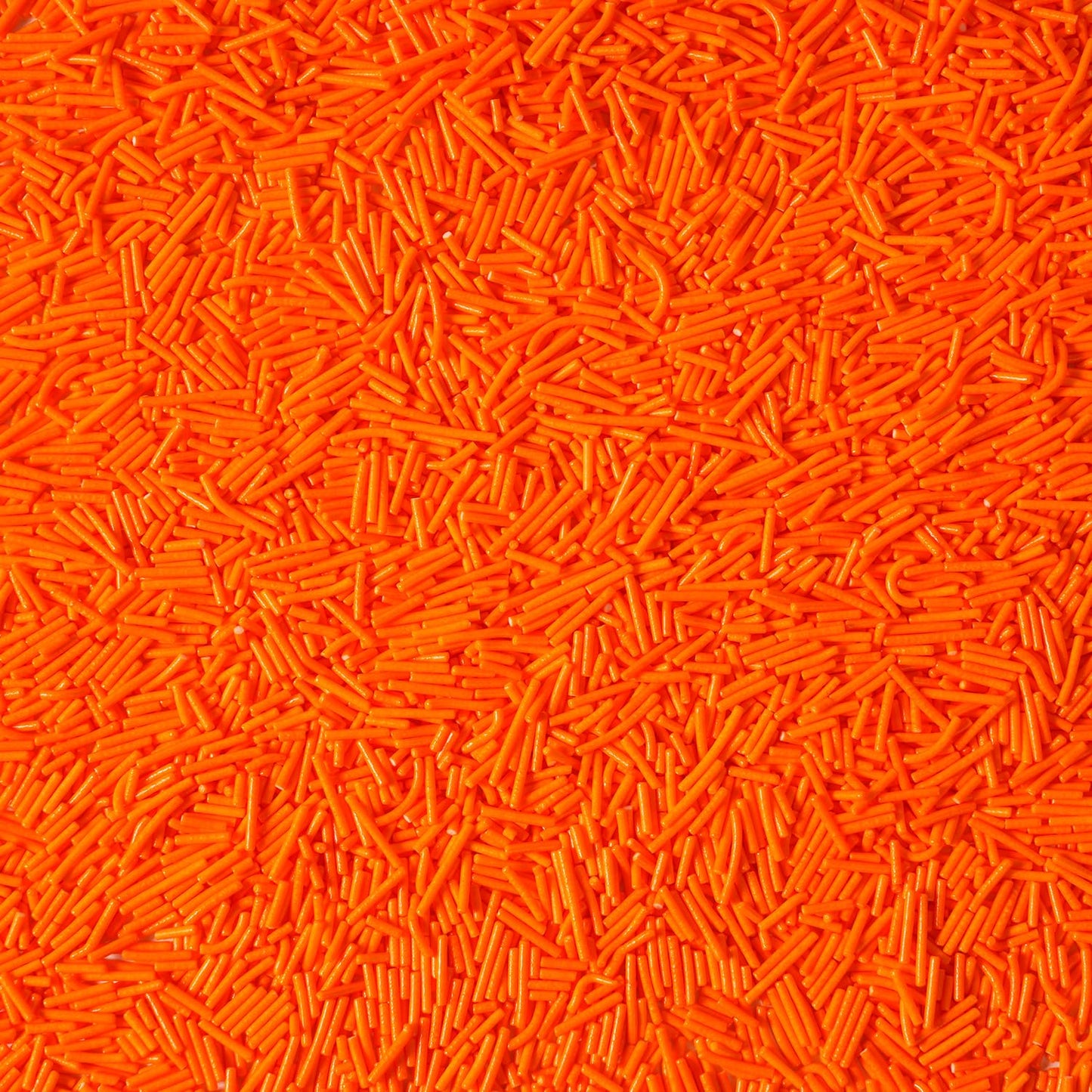 Edible Orange Sprinkles, Jimmies Sprinkle, Orange Sprinkles for Cupcakes, Cakes, Cookies, Macarons, Ice Cream, Perfect for Halloween, Fall, Thanksgiving Day(120g/4.23oz)