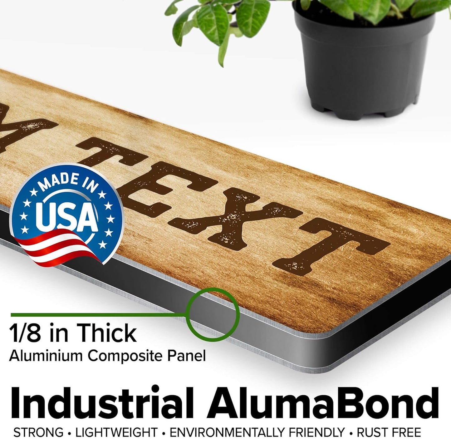 Custom Sign, Custom Street Sign, 11 Font Colors, 13 Font Styles, 4 Hole Options, 22 Sizes, 3x12 Inches, Rust Free DiBound, Fade Resistant, Made in USA by My Sign Center (Vintage)