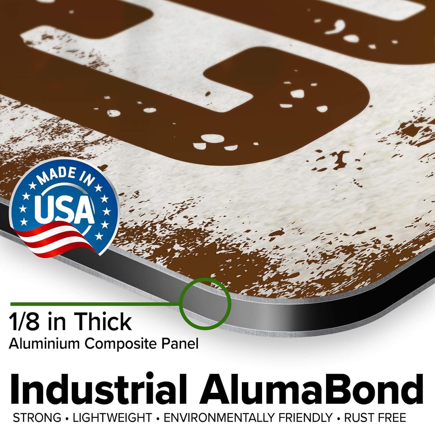 Custom Sign, Custom Street Sign, 11 Font Colors, 13 Font Styles, 4 Hole Options, 22 Sizes, 12x48 Inches, Rust Free DiBound, Fade Resistant, Made in USA by My Sign Center (Rustic)