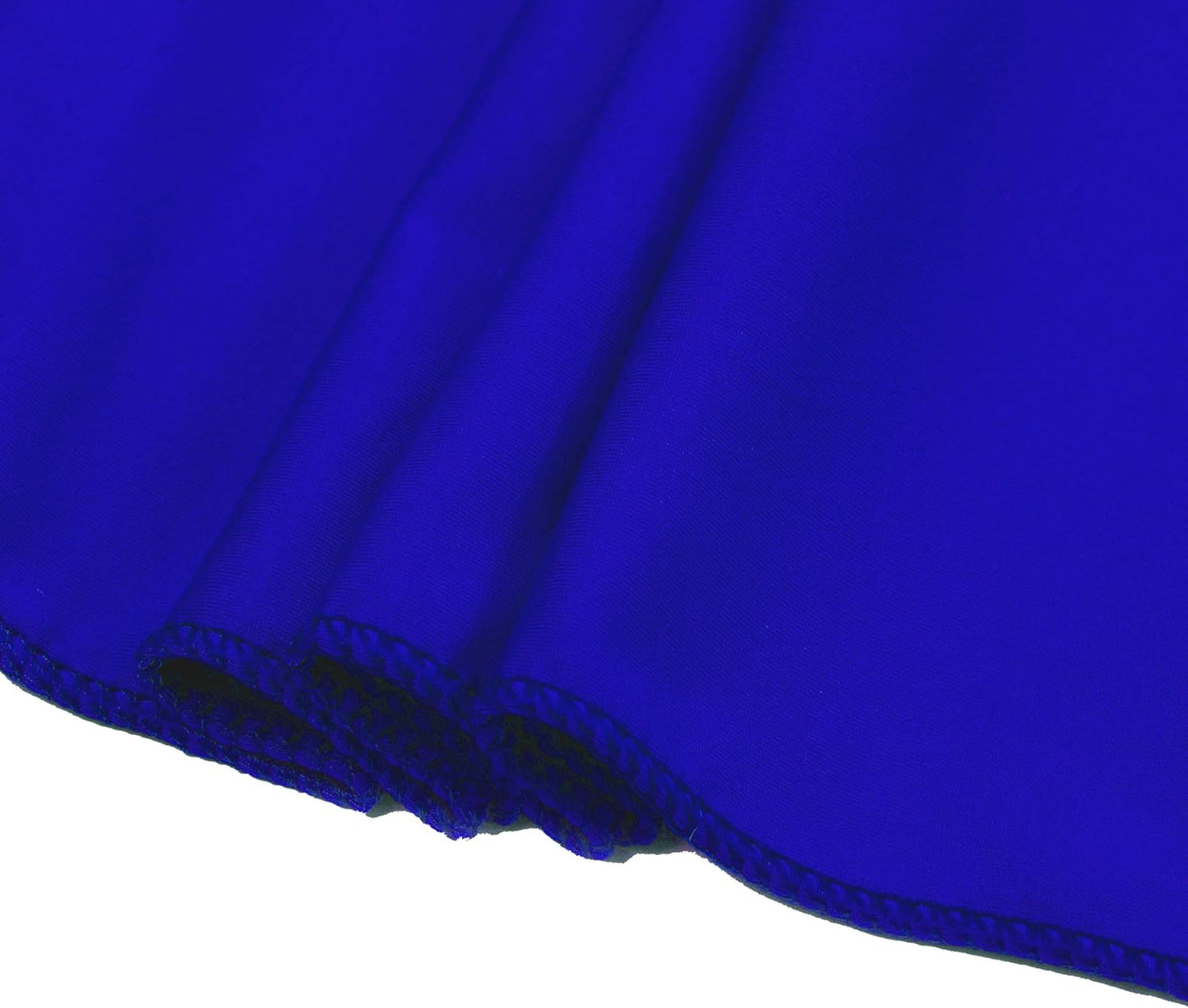 MDS Pack of 200 Spandex Chair Sashes Bows Elastic Stretch Dining Chair Bands Ties Without Slider Buckle Universal fits for Wedding Baby Shower Birthday Party Banquet Event Decoration - Royal Blue