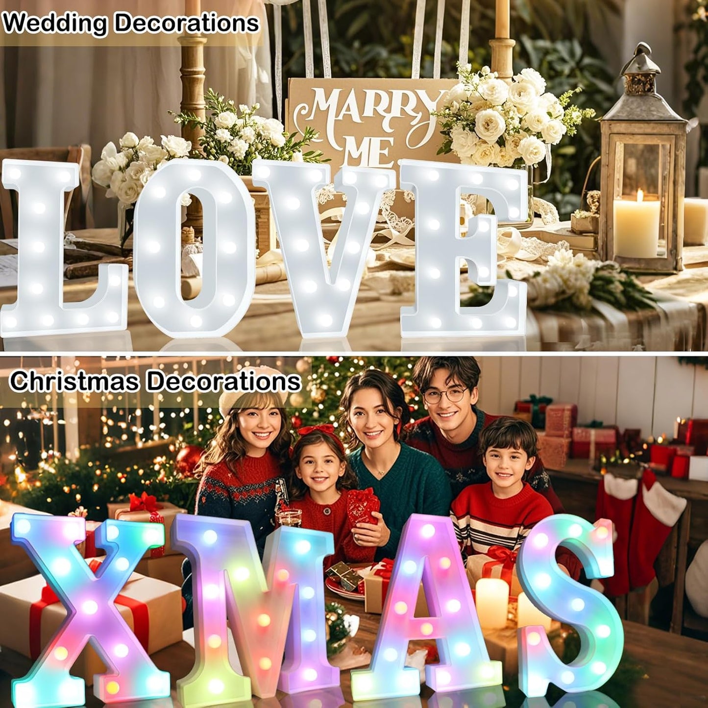 Light Up Colorful LED Marquee Letter lights, 18 Colors Changing Alphabet Letters Sign with Remote Timer for Night Light Girls Bedroom Wedding Birthday Party Lamp Christmas Home Bar Decor- Colorful Q