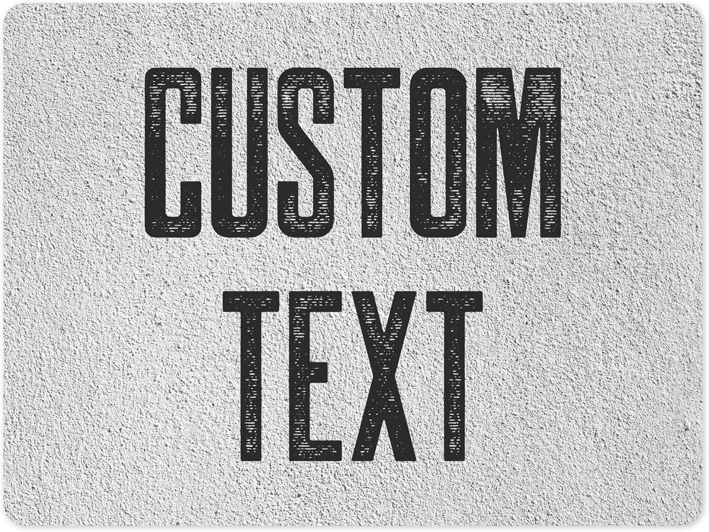 Custom Sign, Custom Street Sign, 11 Font Colors, 13 Font Styles, 4 Hole Options, 22 Sizes, 36x48 Inches, Rust Free DiBound, Fade Resistant, Made in USA by My Sign Center (Concrete)