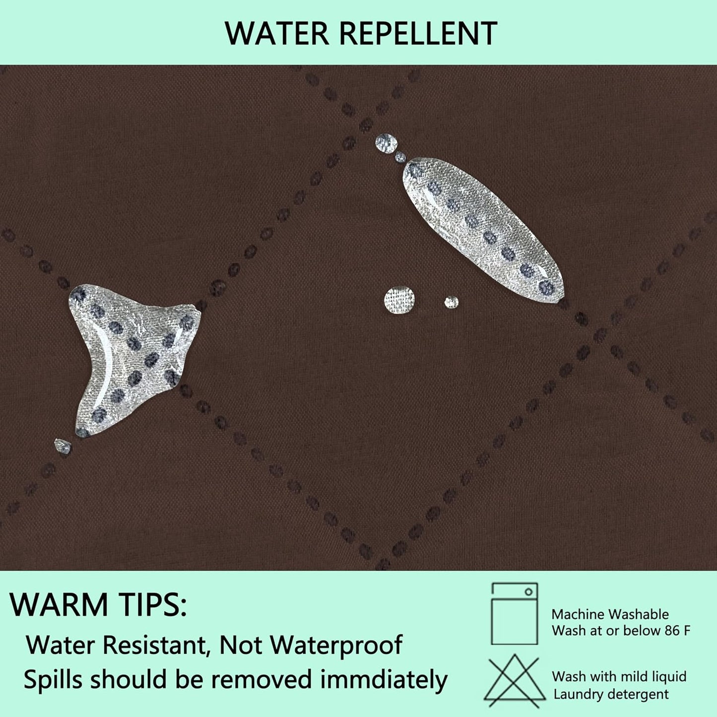 Reversible 4 Seater Sofa Cover 91 Inch Large Couch Cover Furniture Protector(Sofa XX-Large,Chocolate/Beige)