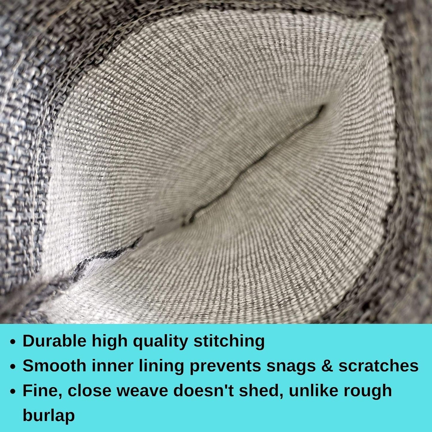 50 Gray Burlap Bags with Drawstring, 5x8 Inch (5x7 Internal) Gift Bag Bulk Pack - Birthday and Wedding Party Favors, Jewelry and Treat Pouches, Advent, Christmas and Holiday Gift Wrap (Gray)