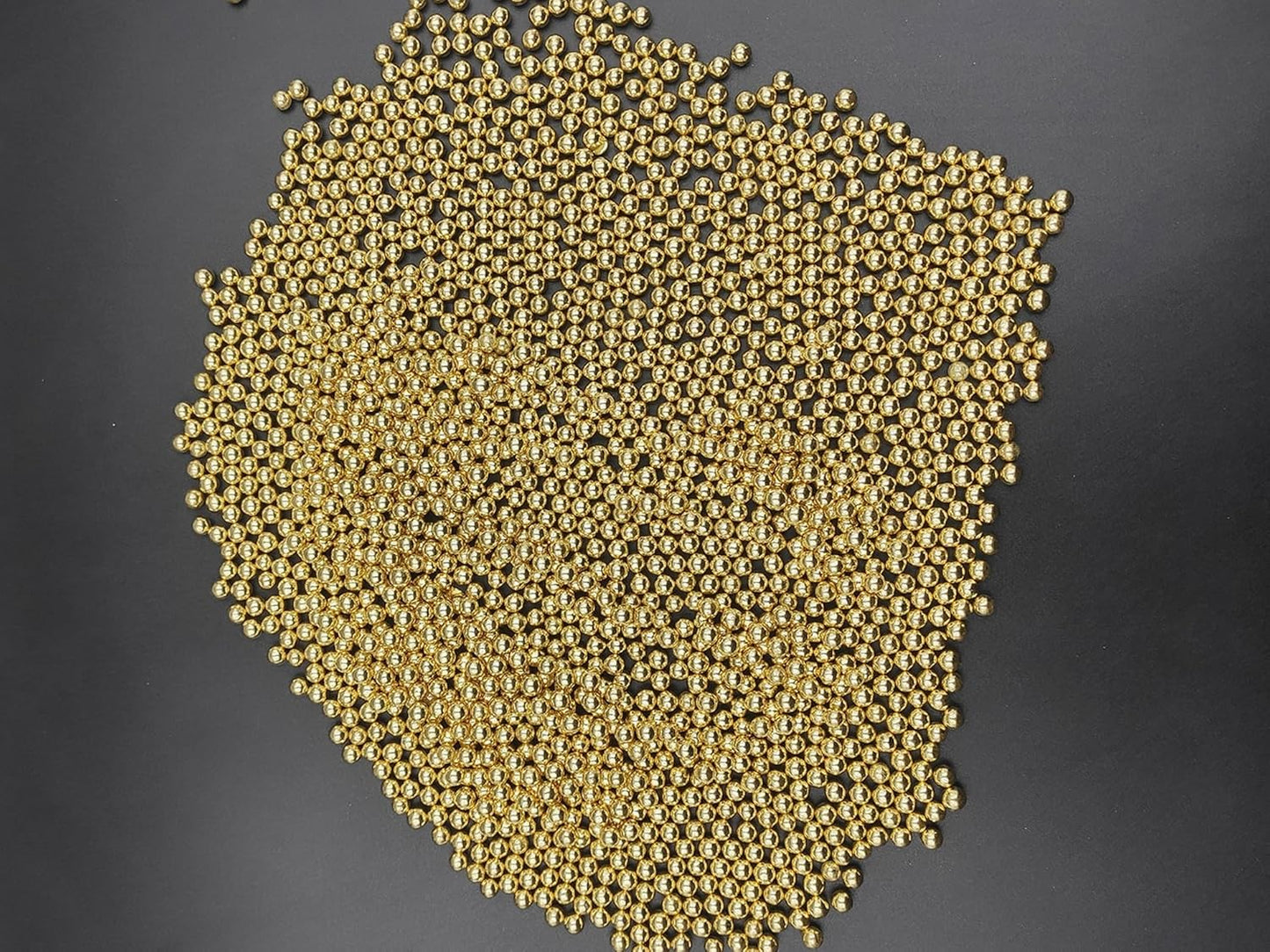 Gold Pearl Sugar Sprinkles 3.9 oz, 4mm Candy Pearls Ideal for Baking, Cake and Cupcake Toppers, Cookie Decoration, Ice Cream Topping, Wedding Shower Valentines Halloween Christmas